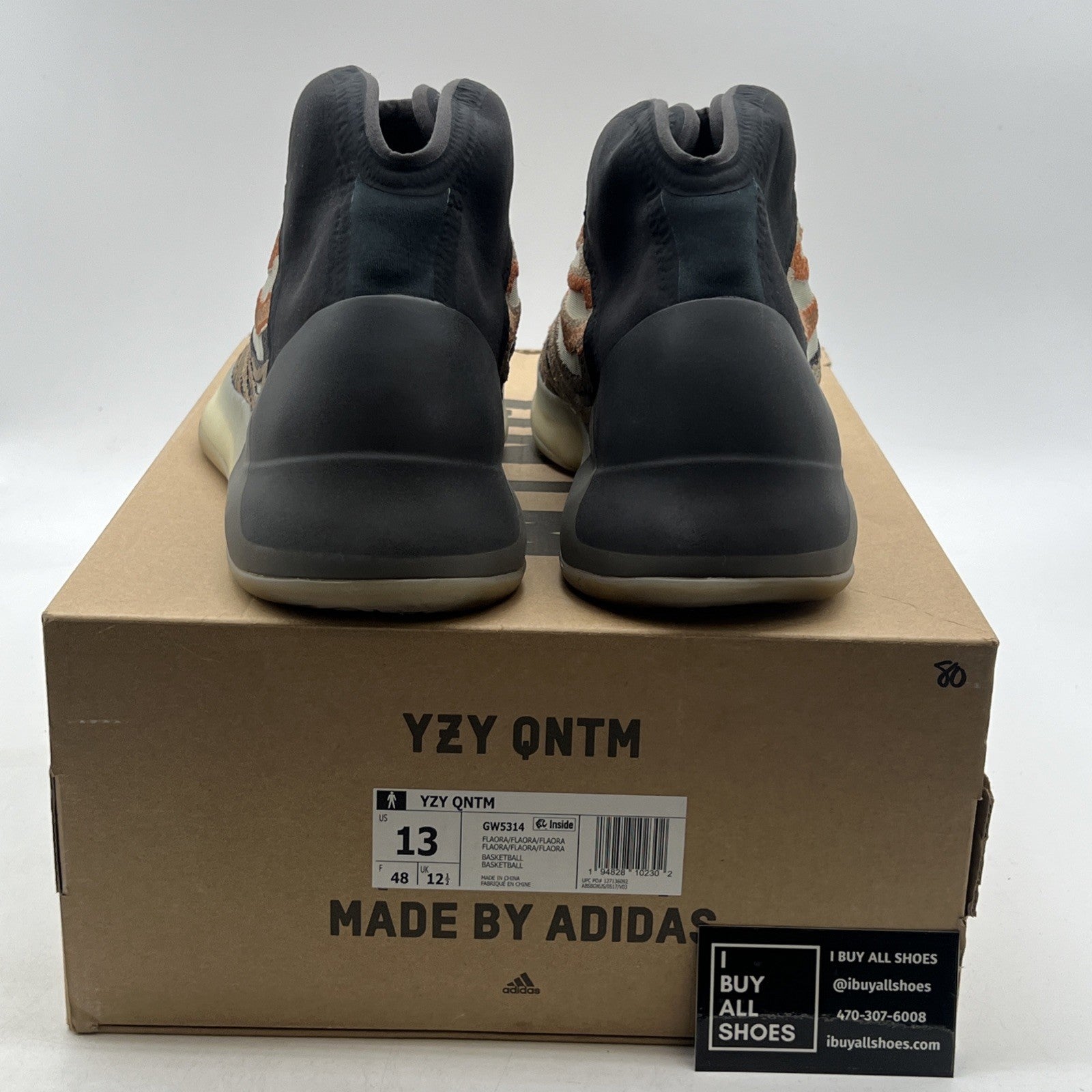 Size 13 - adidas Yeezy Quantum Flash Orange (GW5314)