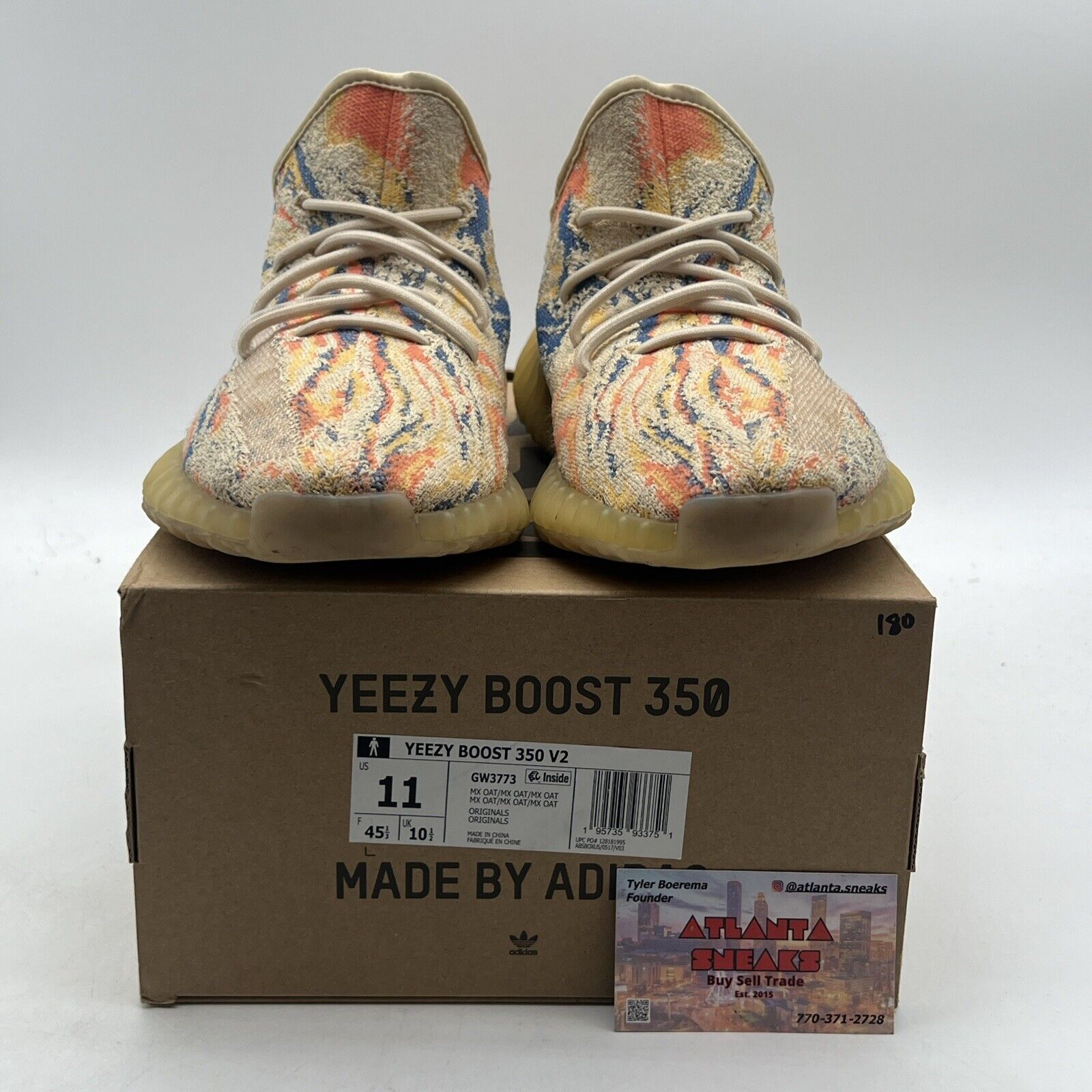 Size 11 - adidas Yeezy Boost 350 V2 Low MX Oat (GW3773)