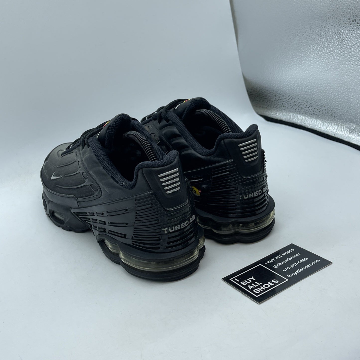 Size 9.5 - Nike Air Max Plus 3 OG Wolf Grey Black Suede Leather (CJ9684-002)