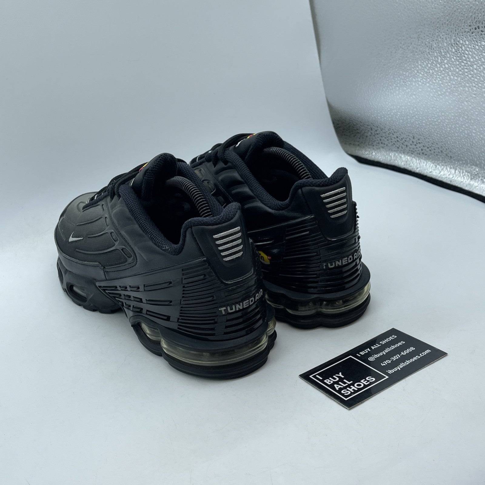 Size 9.5 - Nike Air Max Plus 3 OG Wolf Grey Black Suede Leather (CJ9684-002)