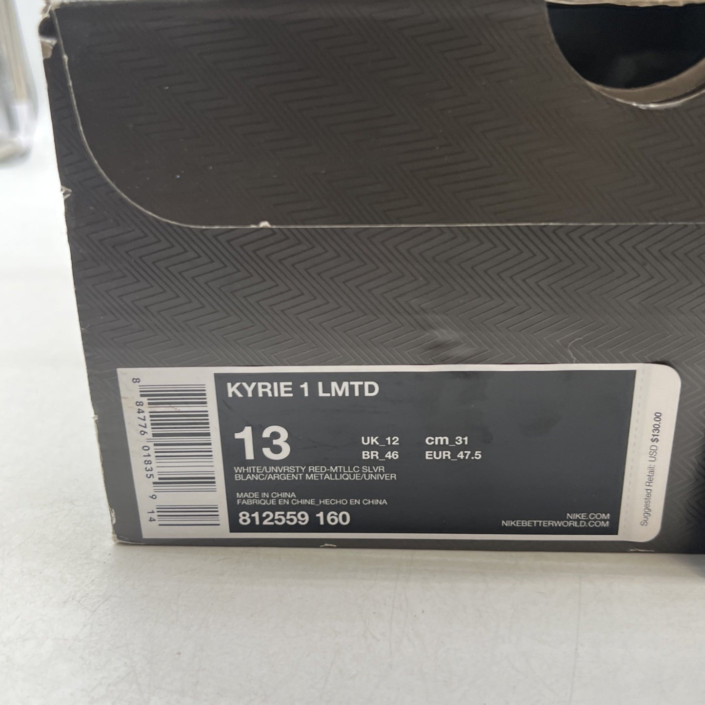 Size 13 - Nike Kyrie 1 Opening Night (812559-160)