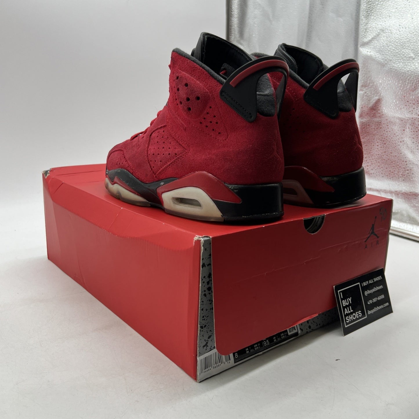 Size 8 - Air Jordan 6 Retro Toro Bravo (CT8529-600)