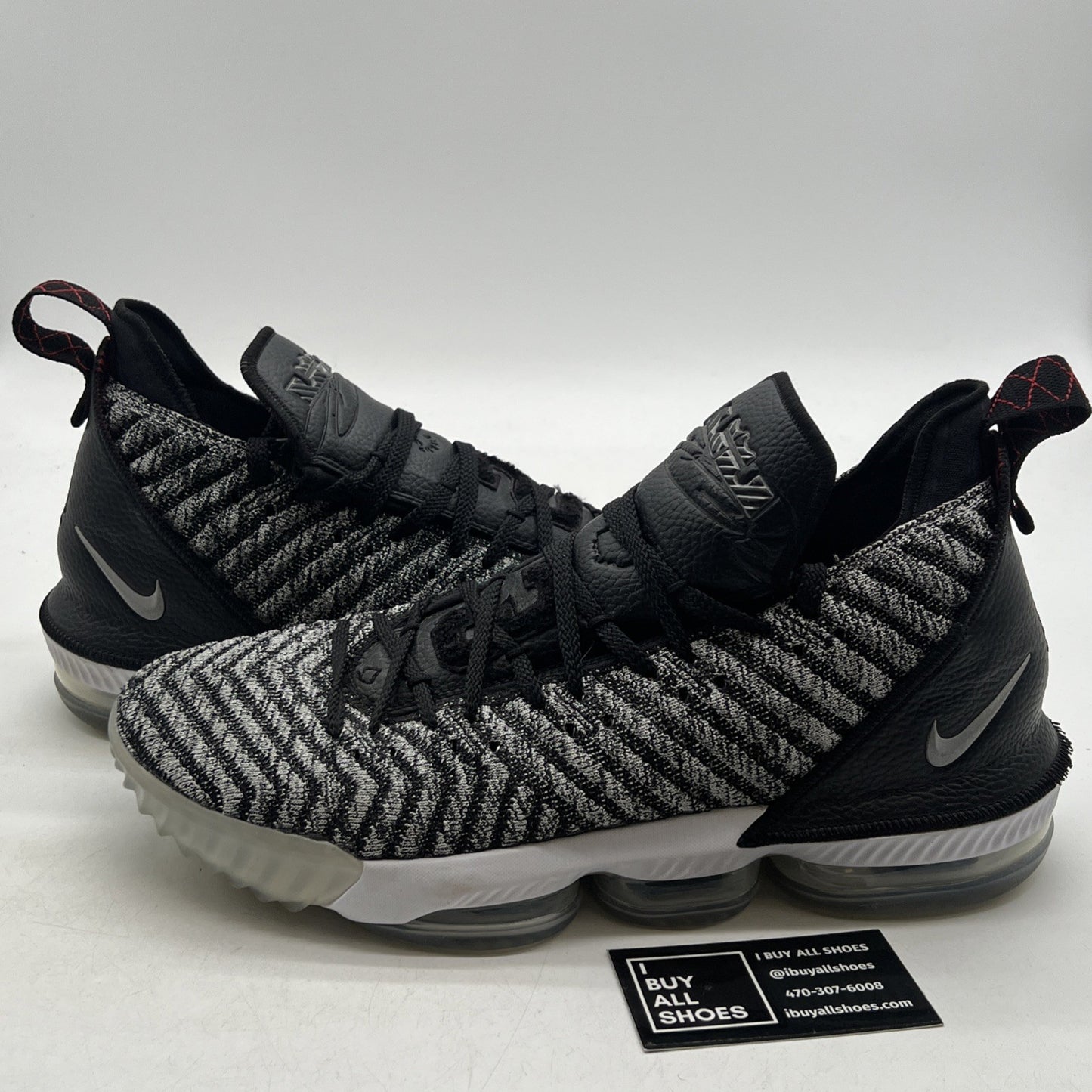 Size 12 - Nike LeBron 16 Oreo - (AO2588-006)