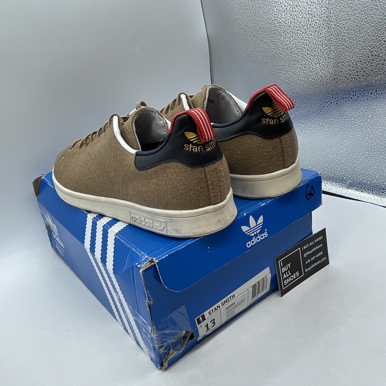 Size 13 - Adidas Extra Butter x Originals Stan Smith Wunderkind (D69395)