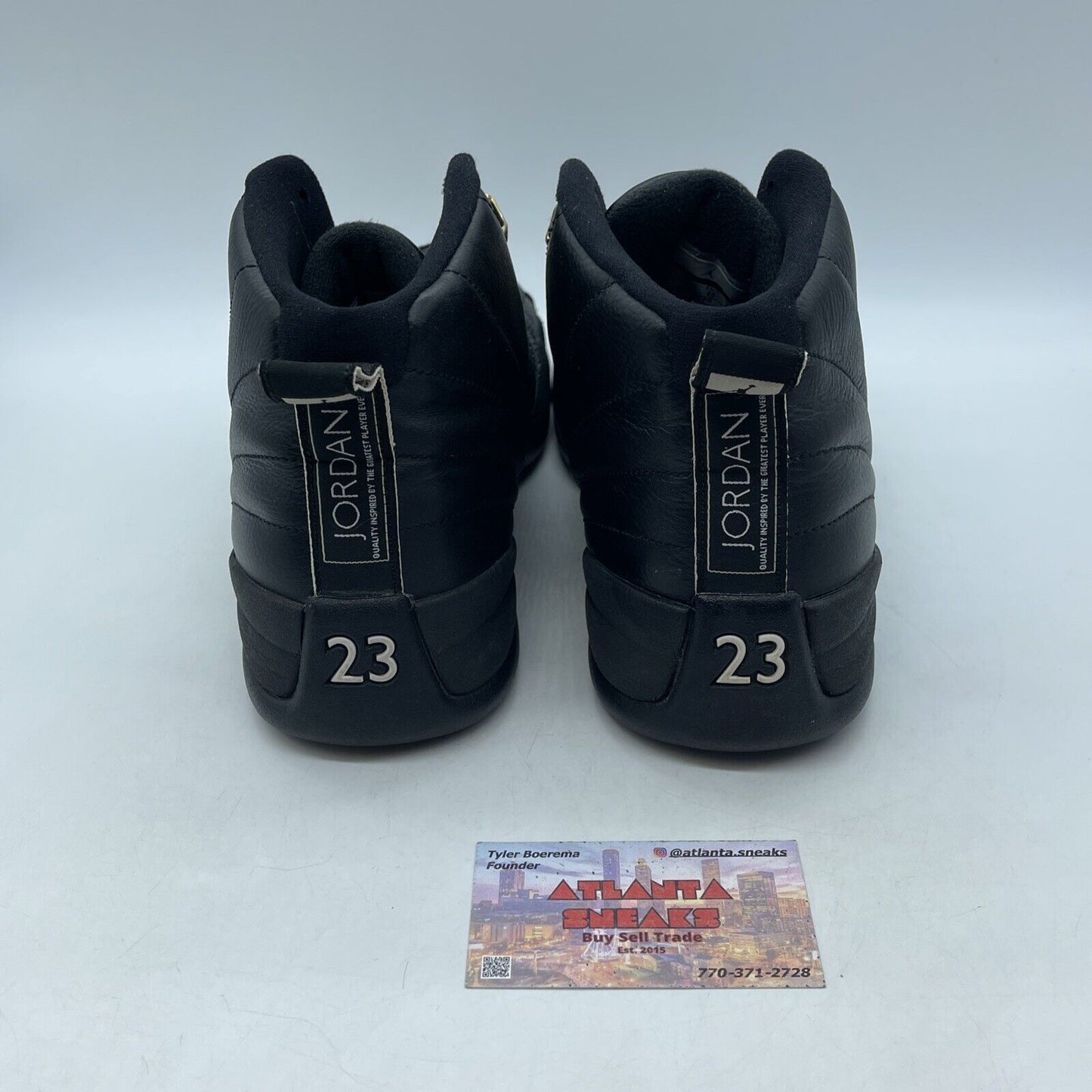 Size 11 - Air Jordan 12 Retro The Master Gold White Black Leather (130690-013