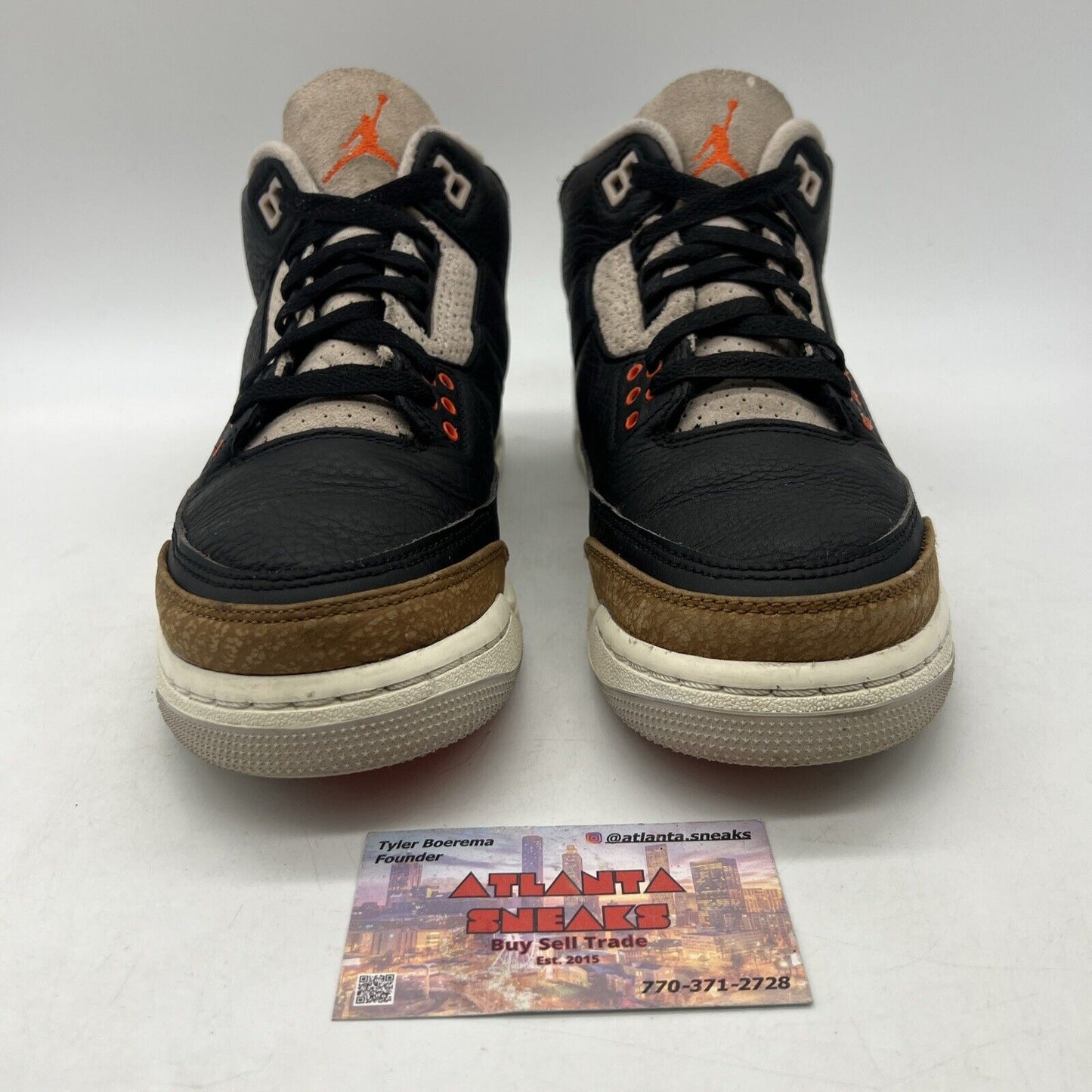 Size 7Y (GS) - Jordan 3 Retro Mid Desert Elephant Black Brown White (DM0967-008)