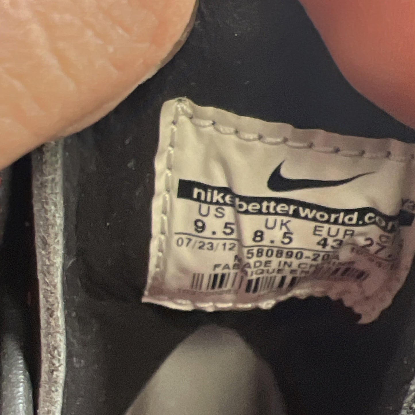 Size 9.5 - Nike LeBron 10 EXT QS Cork (580890-200)