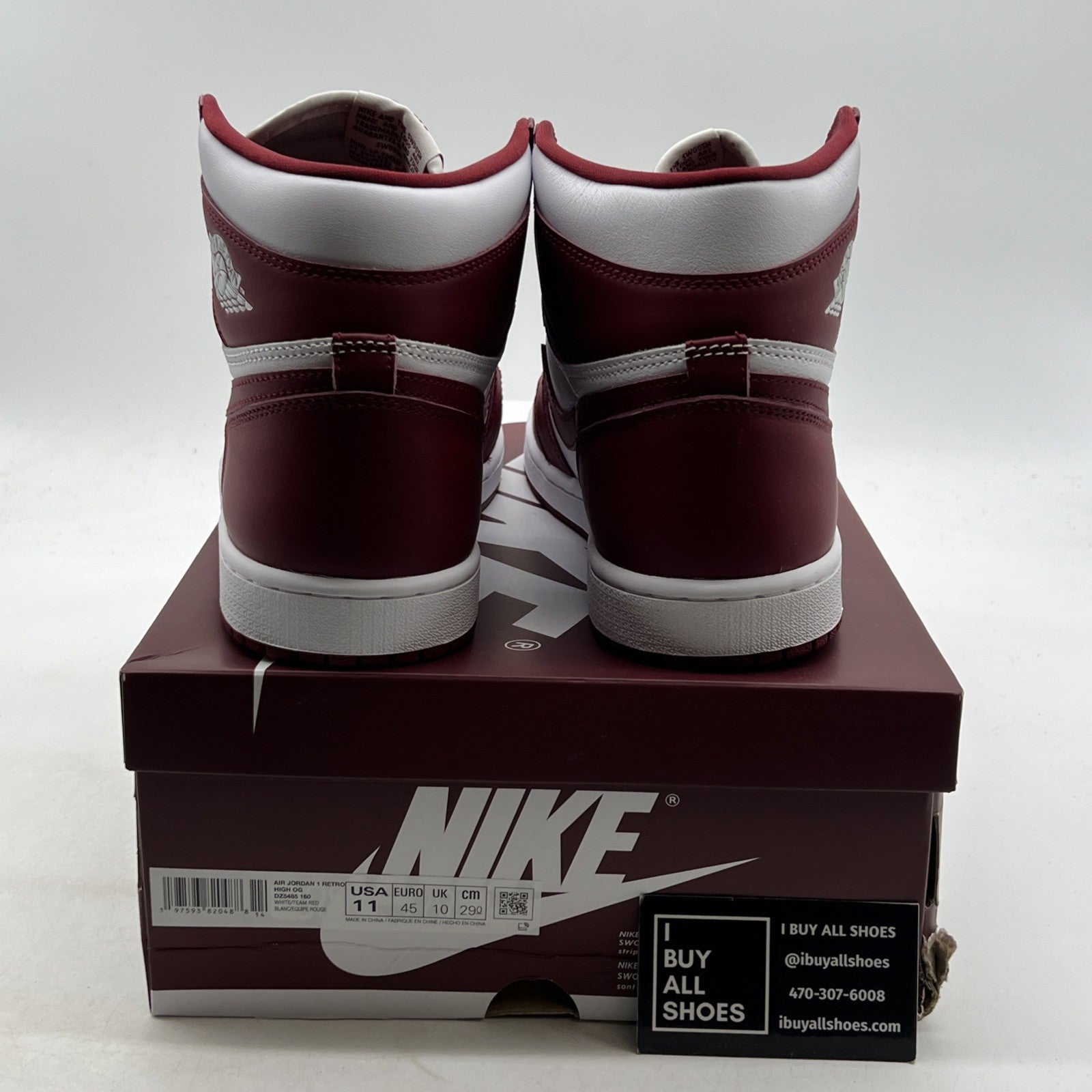 Size 11 - Air Jordan 1 Retro OG High Artisanal Red (DZ6485-160)