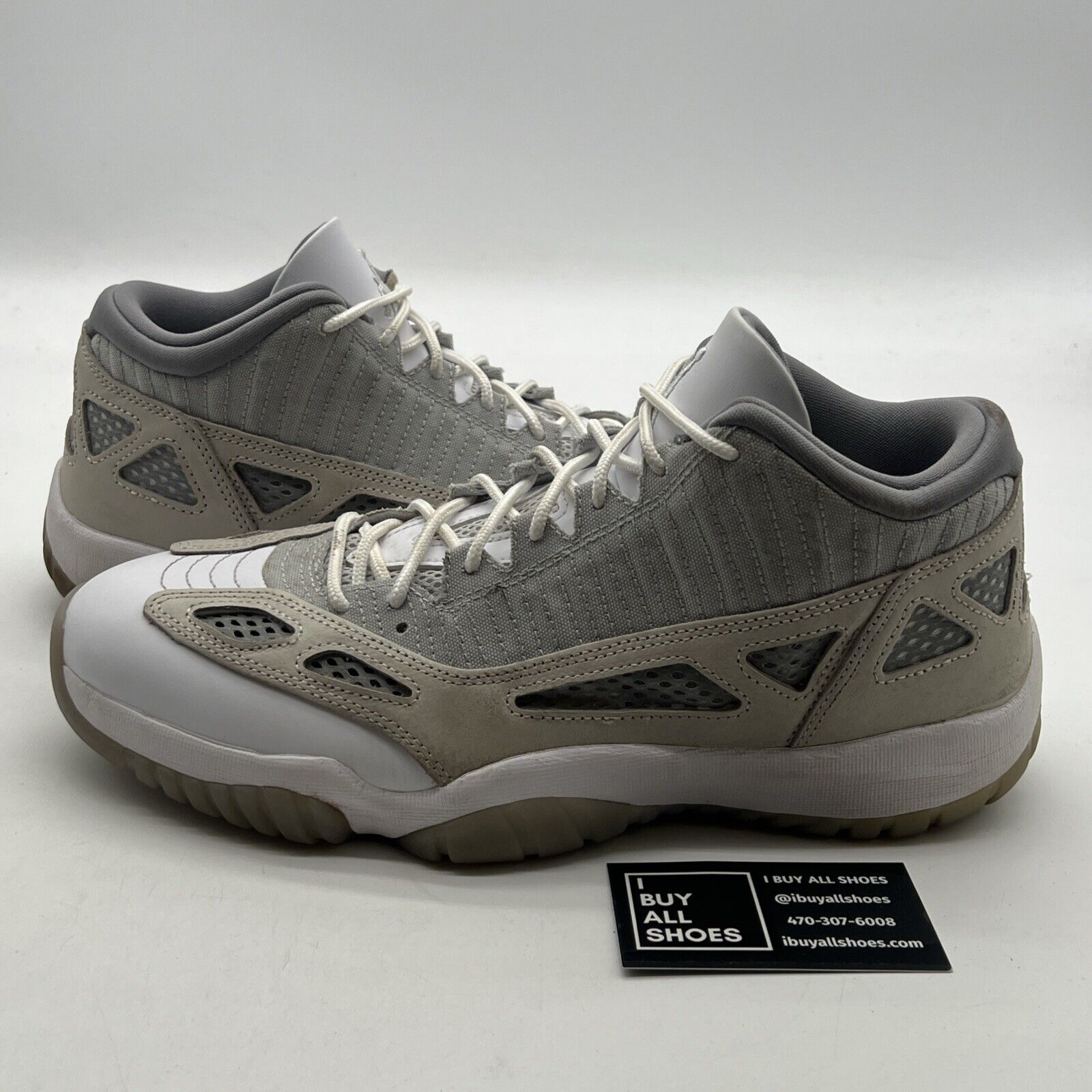 Size 12 - Air Jordan 11 Retro IE Low Light Orewood Brown (919712-102)