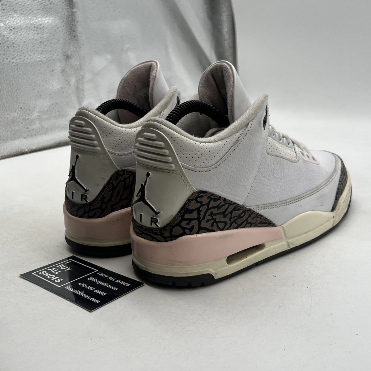 Size 8.5W - Nike Air Jordan 3 Retro Neapolitan White Brown Pink (CK9246-102)