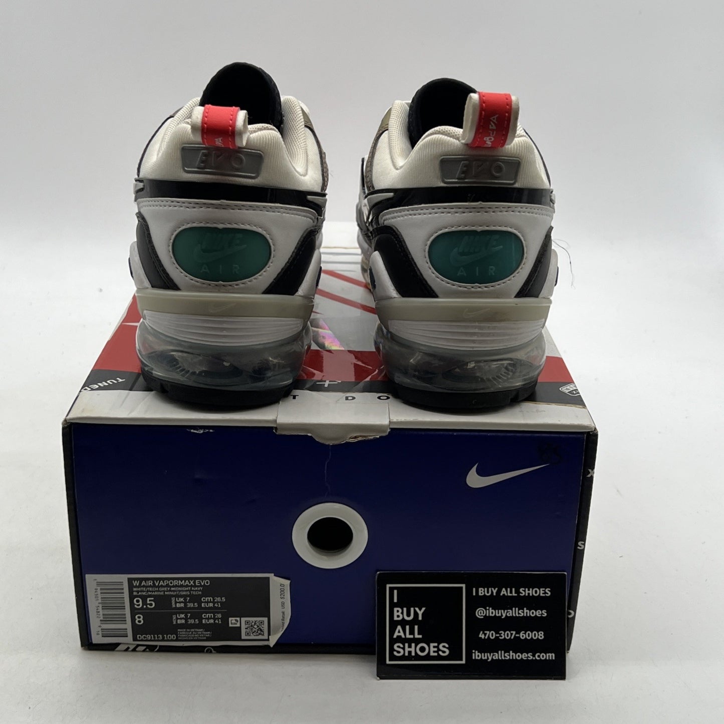 Size 9.5 - Nike Air VaporMax EVO Evolution of Icons (DC9113-100)