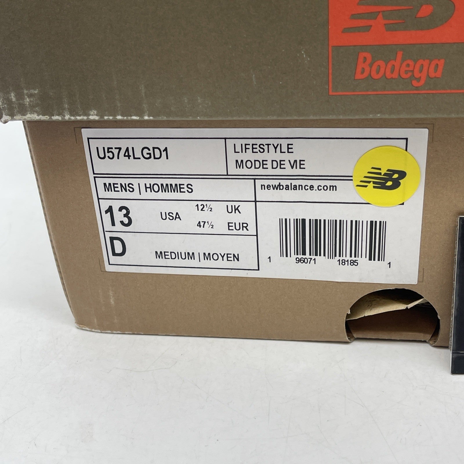 Size 13 - New Balance Bodega x 574 Legacy Departure (U574LGD1)
