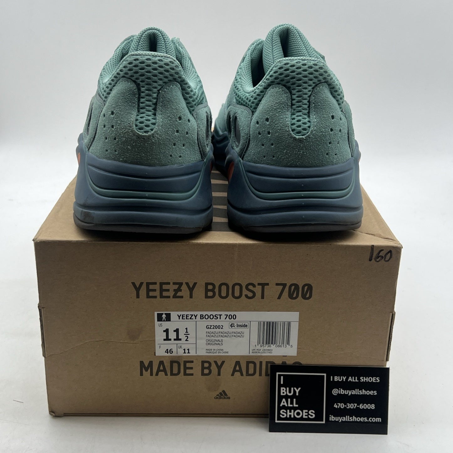 Size 11.5 - adidas Yeezy Boost 700 Faded Azure (GZ2002)