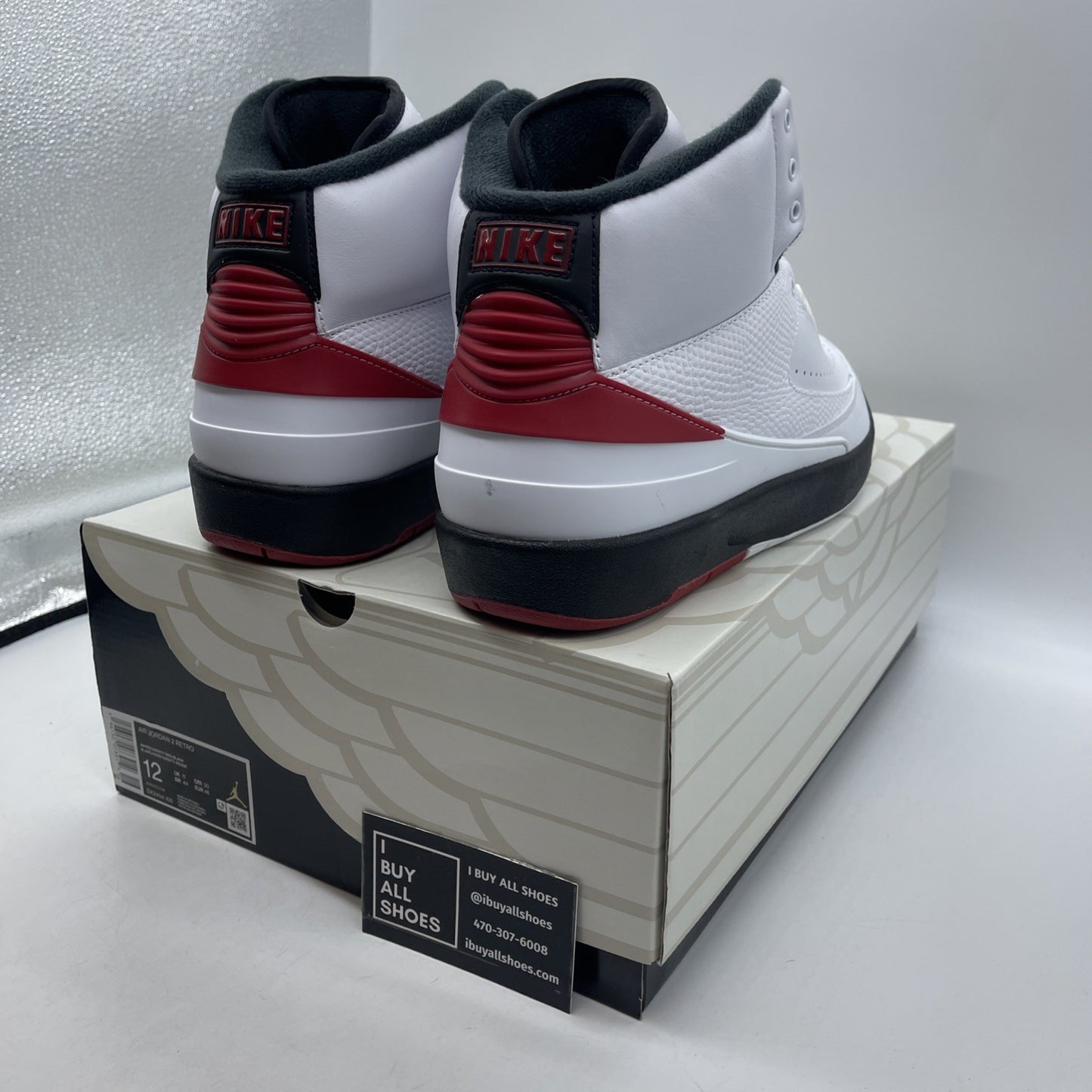 Size 12 - Air Jordan 2 Retro Mid Chicago (DX2454-106)