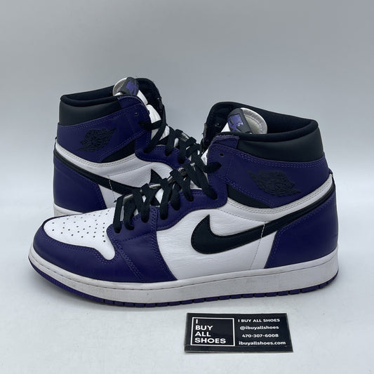 Size 12 - Air Jordan 1 Retro OG High Court Purple 2.0 (555088-500)