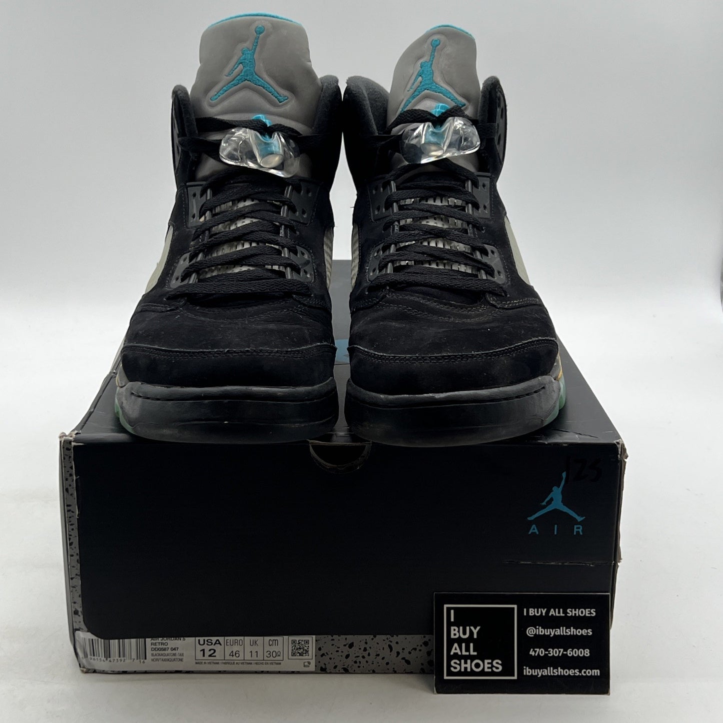 Size 12 - Air Jordan 5 Retro Mid Aqua (DD0587-047)