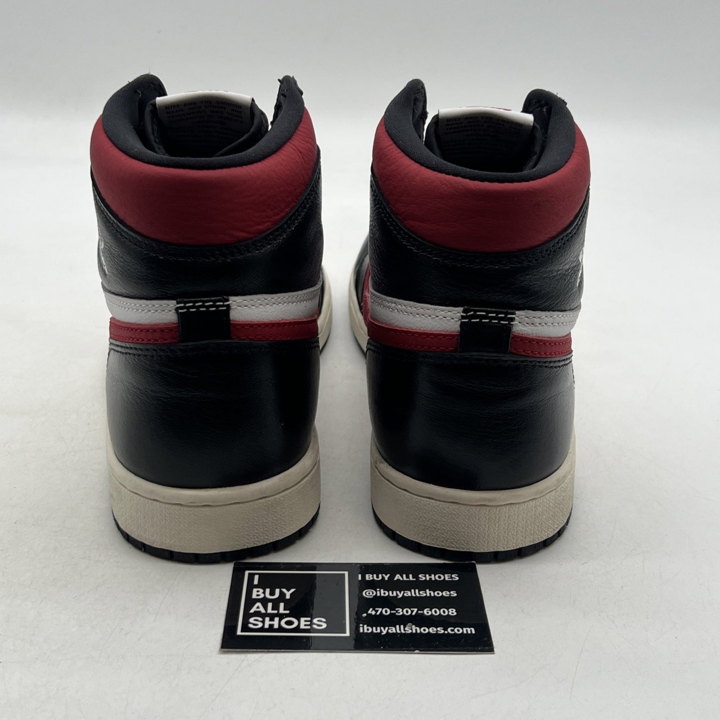 Size 10 - Air Jordan 1 Retro High OG Gym Red 2019 (555088-061)