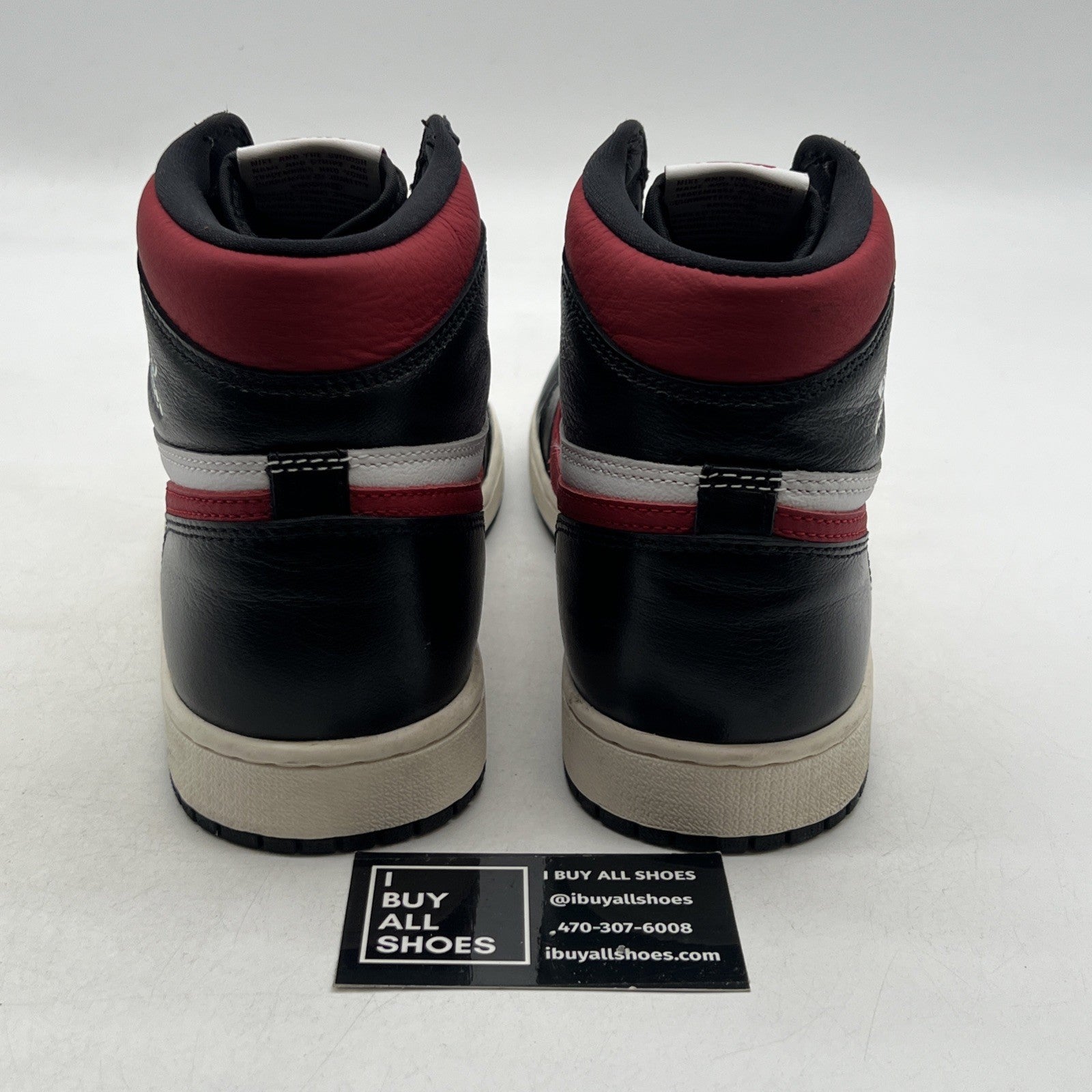 Size 10 - Air Jordan 1 Retro High OG Gym Red 2019 (555088-061)