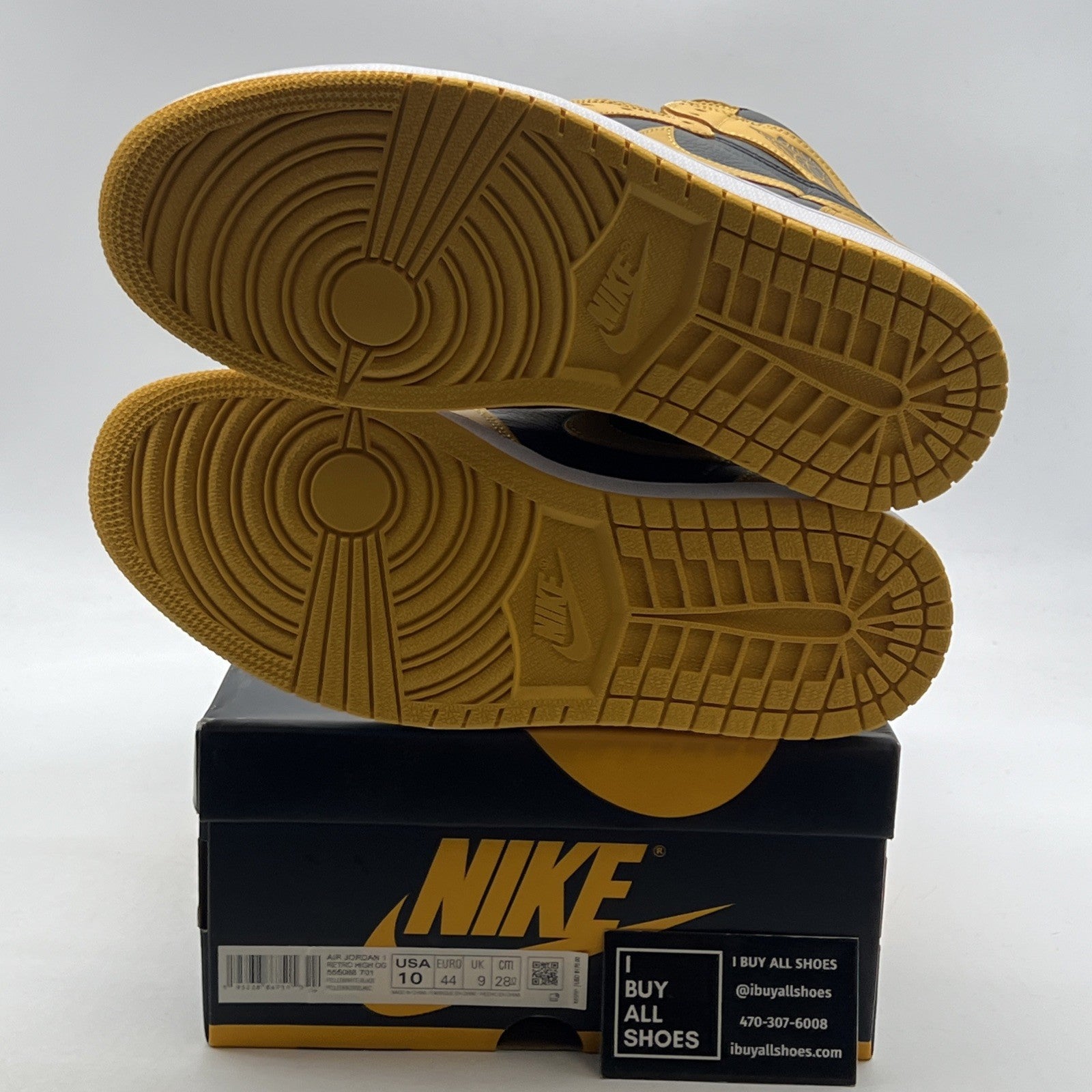 Size 10 - Air Jordan 1 Retro OG High Pollen (555088-701)
