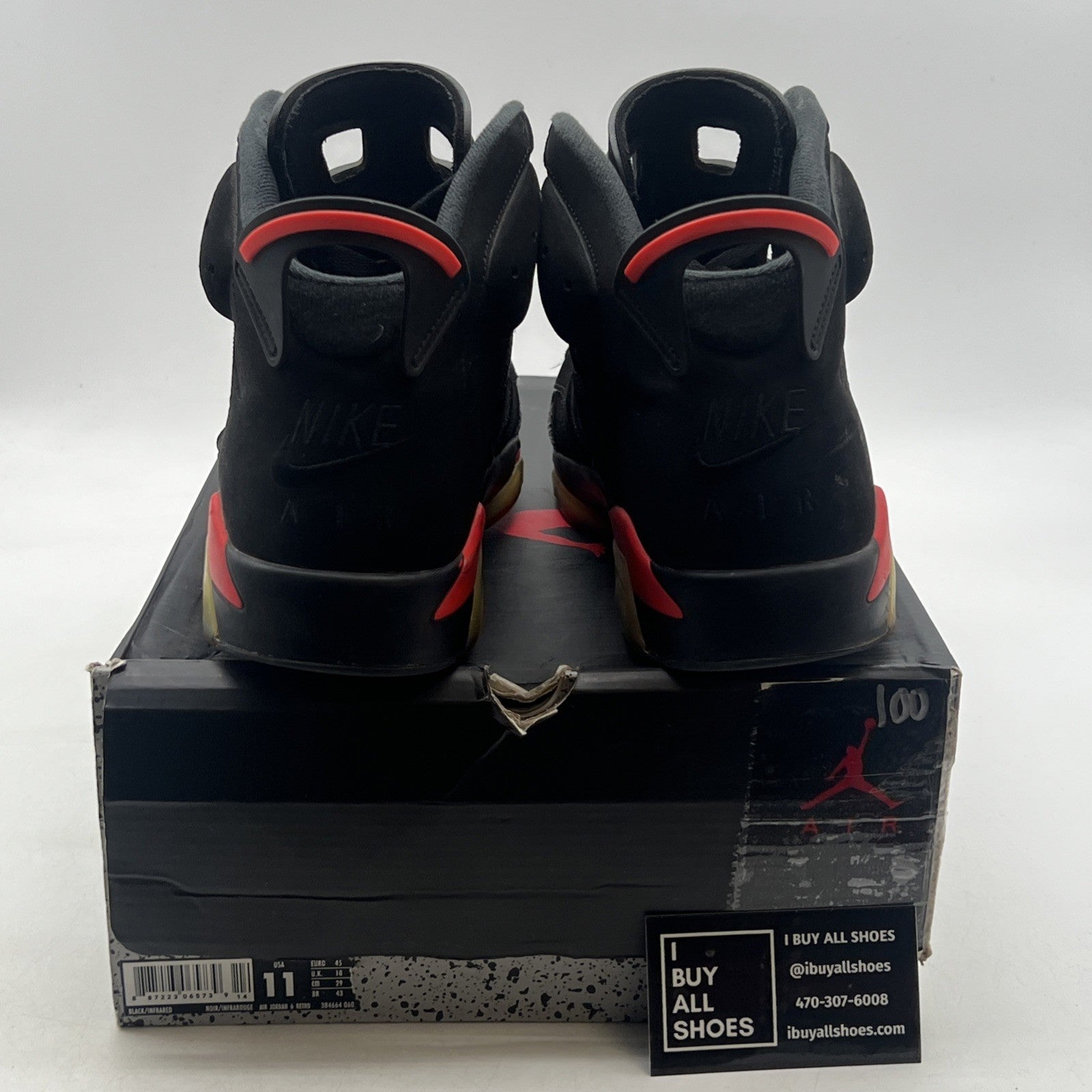 Size 11 - Air Jordan 6 Retro Mid Infrared (384664-060)
