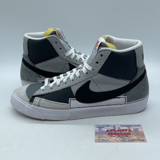 Size 10.5 - Nike Blazer '77 Pro Club Mid Remastered - Grey Black (DQ7673-002)