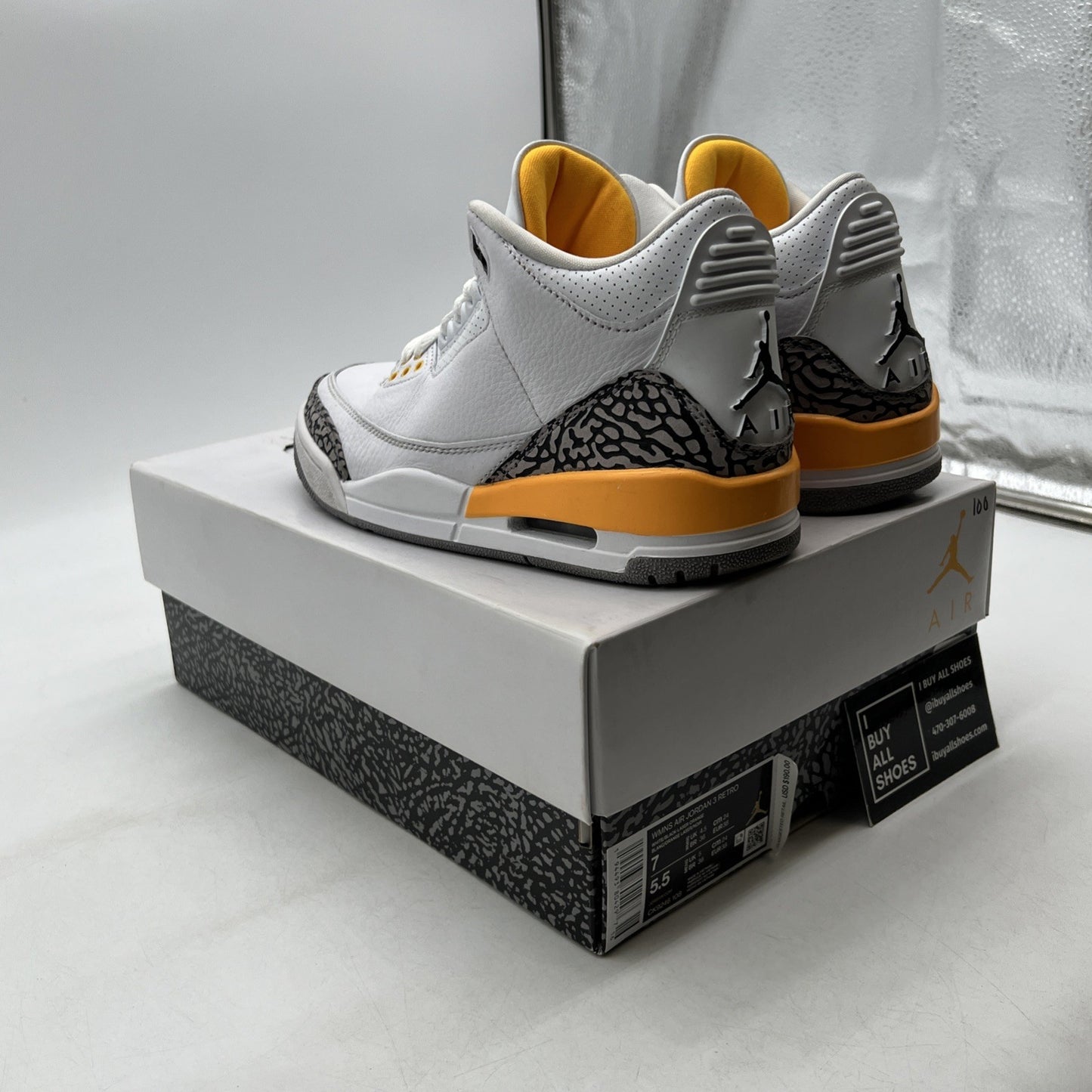 Size 7 - Air Jordan 3 Retro Laser Orange W (CK9246-108)