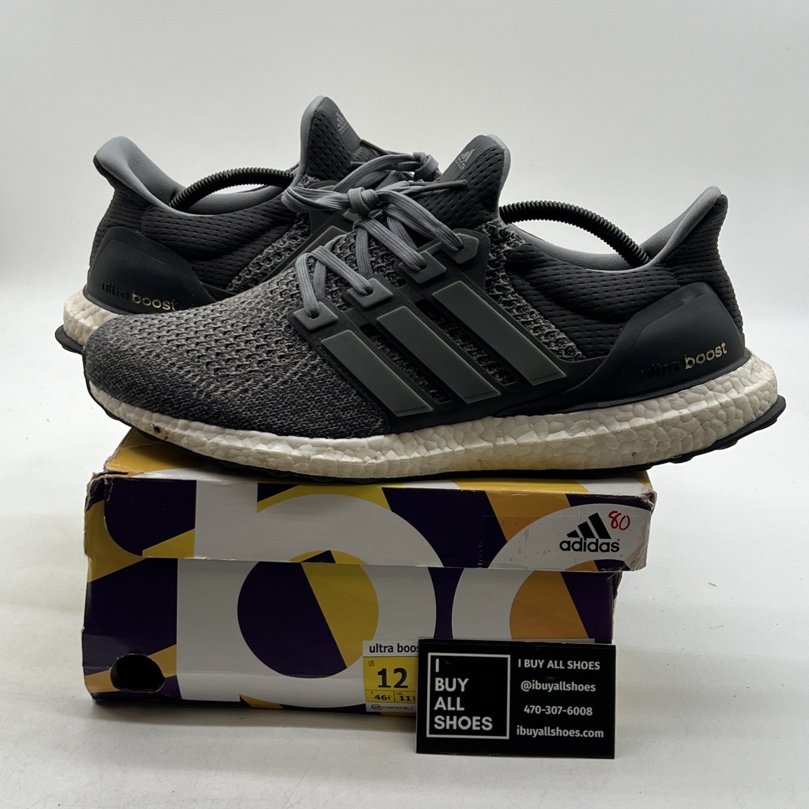 Size 12 - Adidas UltraBoost 1.0 Limited Mystery Grey (AQ5560)