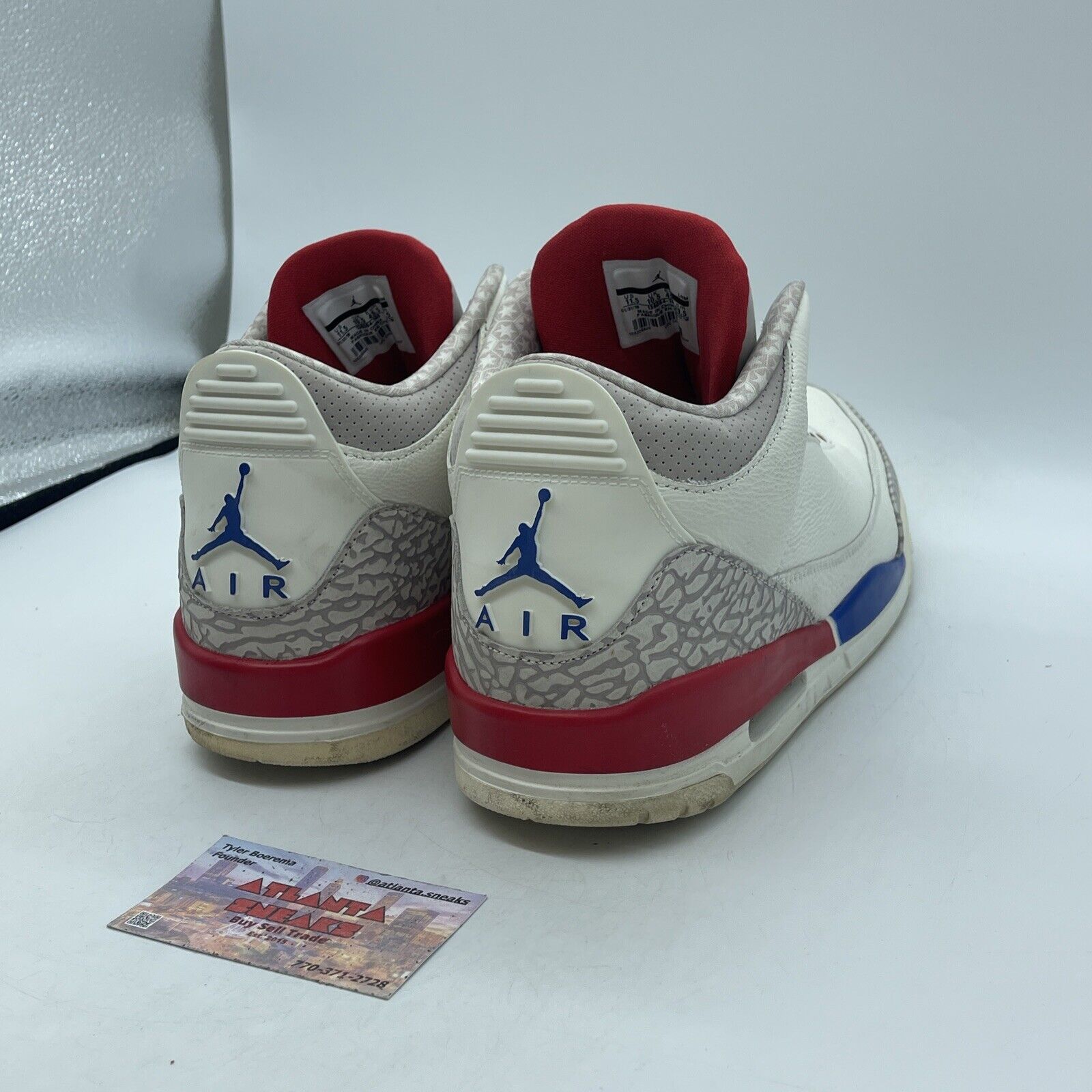 Size 11.5 - Air Jordan 3 Retro International Flight Suede Leather (136064-140)