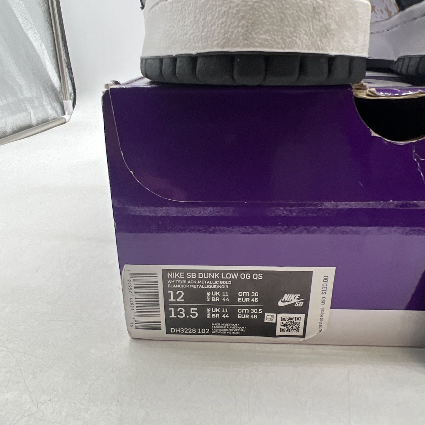 Size 12 - Nike SB Dunk Low Supreme Stars Black 2021 (DH3228-102)