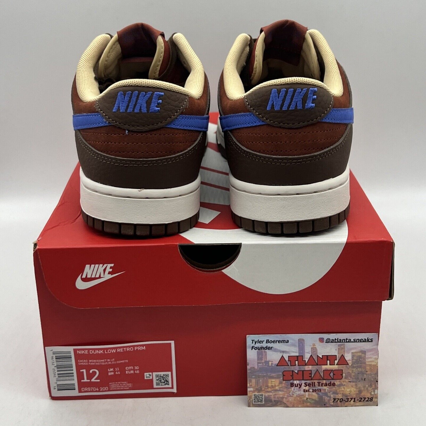 Size 12 - Nike Dunk Low Mars Stone Blue Brand New Og All