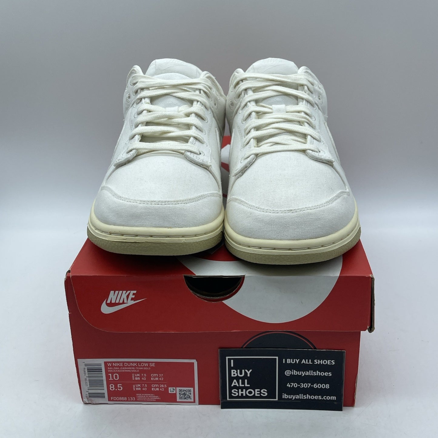 Size 10W - Nike Dunk SE Low The Future is Equal White Suede (FD0868-133)