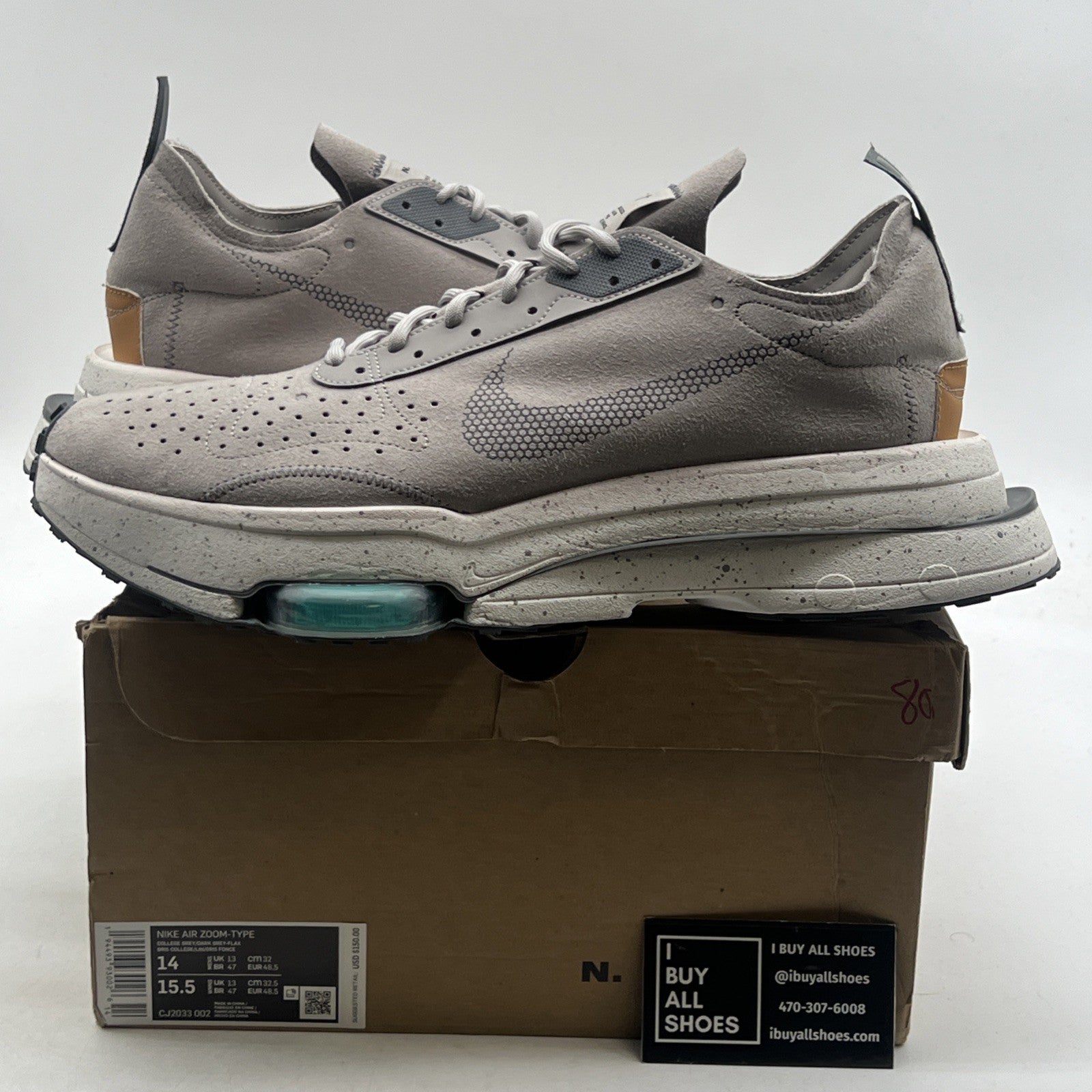 Size 14 - Nike Air Zoom-Type College Grey (CJ2033-002)