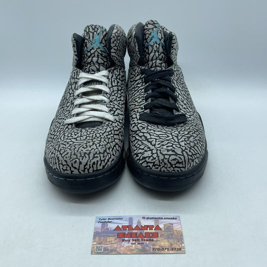 Size 8 - Air Jordan 5 Retro 3Lab5 Grey Black Suede (599581-007)