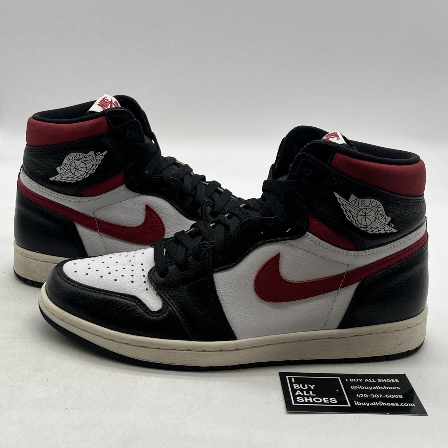 Size 10 - Air Jordan 1 Retro High OG Gym Red 2019 (555088-061)