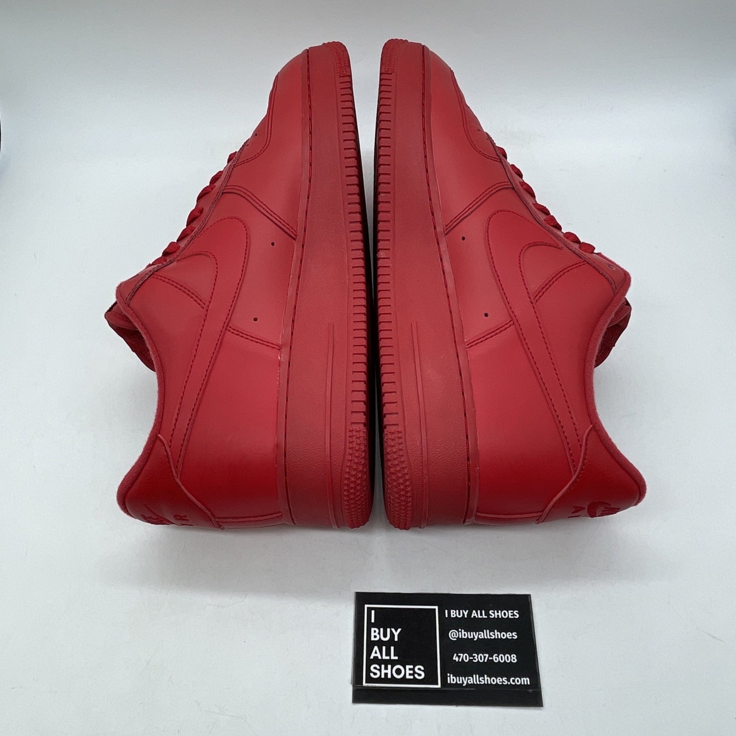 Size 12 - Nike Air Force 1 Low Triple Red Leather (CW6999-600)
