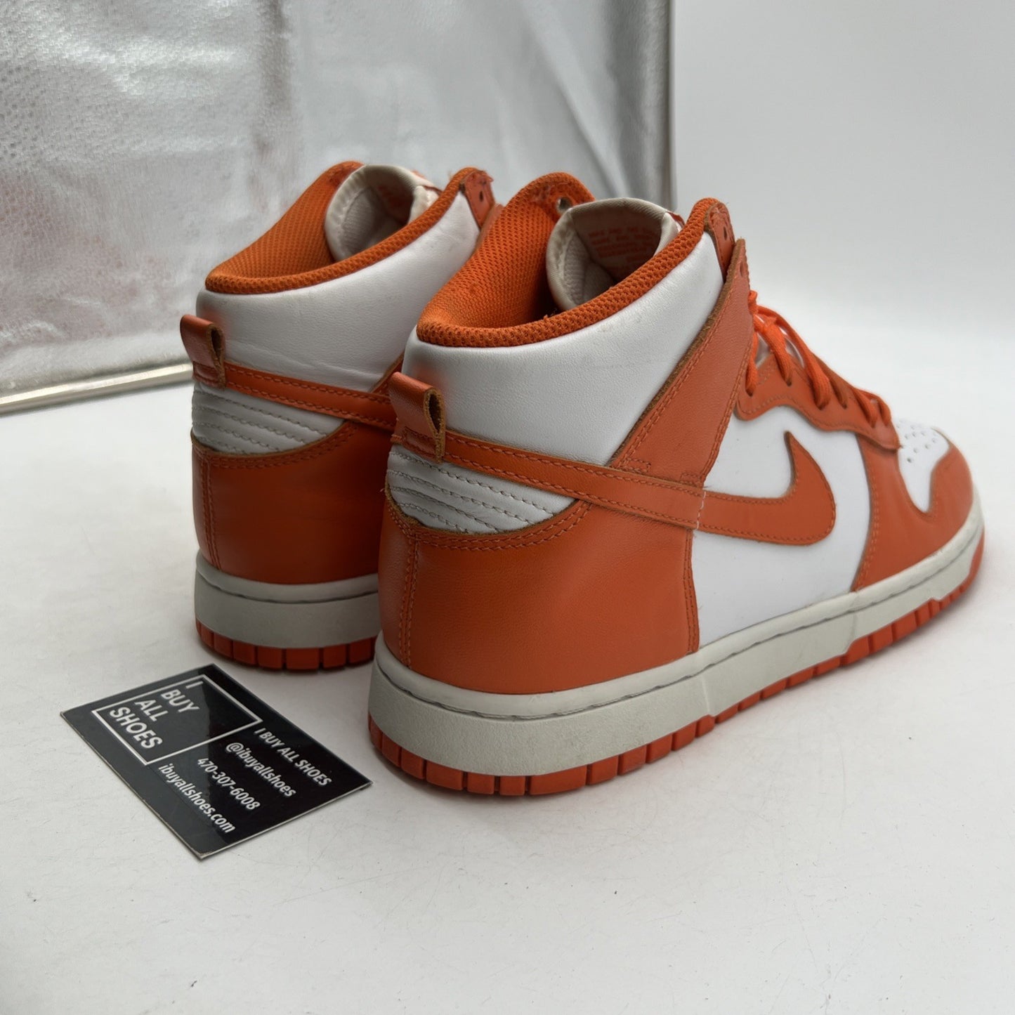 Size 9.5 - Nike Dunk SP 2021 High Syracuse (DD1399-101)