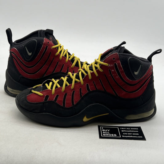 Size 10.5 - Nike Air Bakin 2013 Black Red (316383-001)