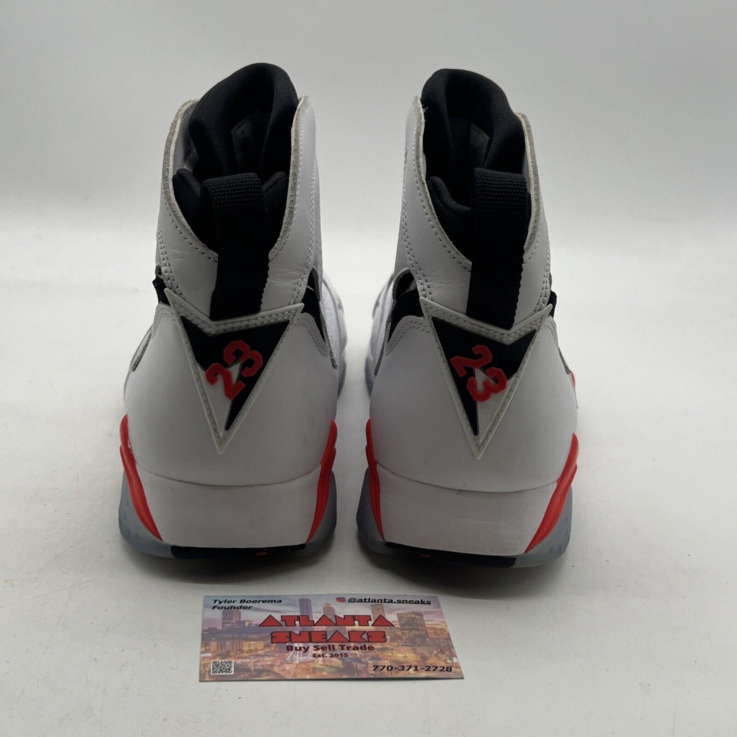 Size 13 - Air Jordan 7 Retro White Infrared (CU9307-160)