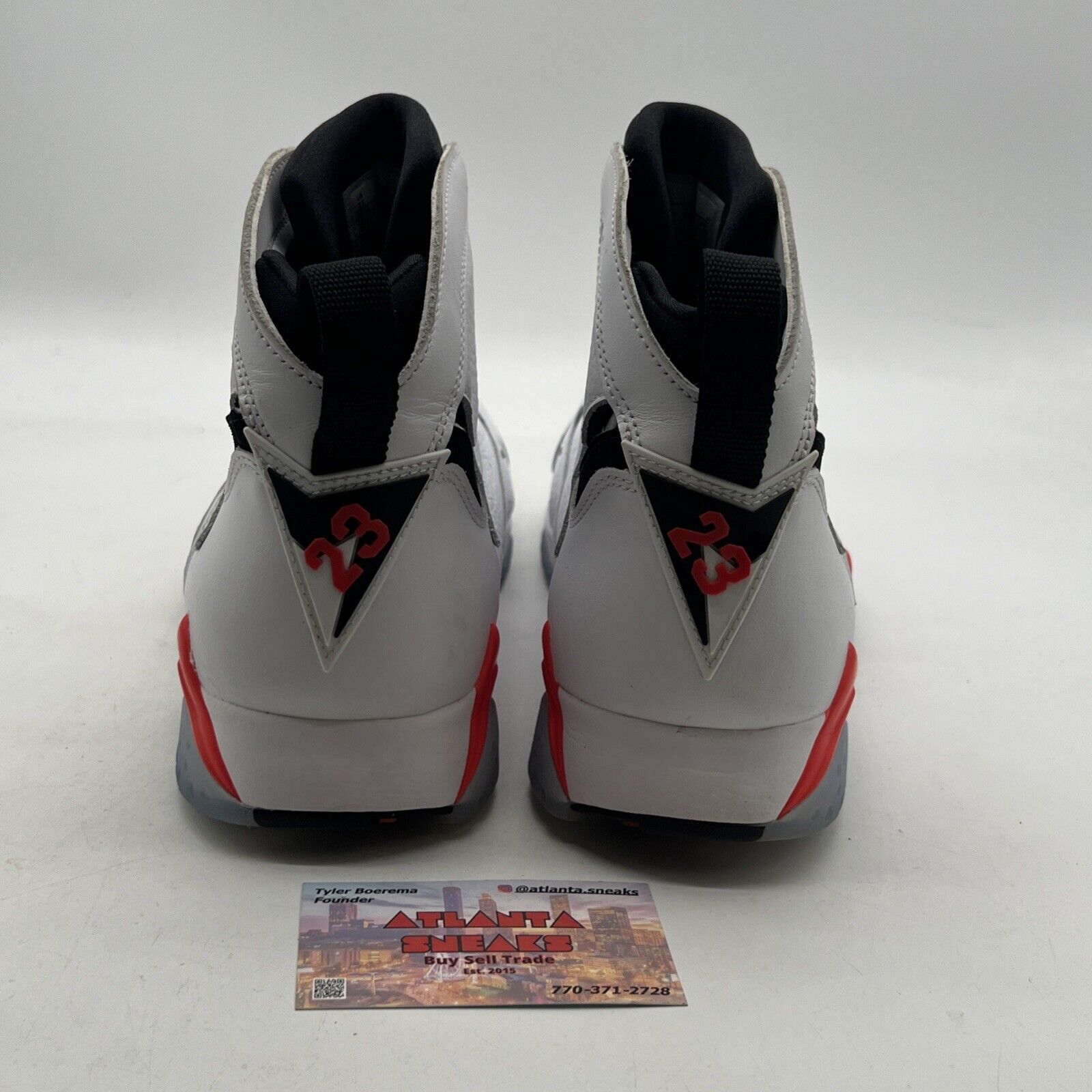 Size 13 - Air Jordan 7 Retro White Infrared (CU9307-160)
