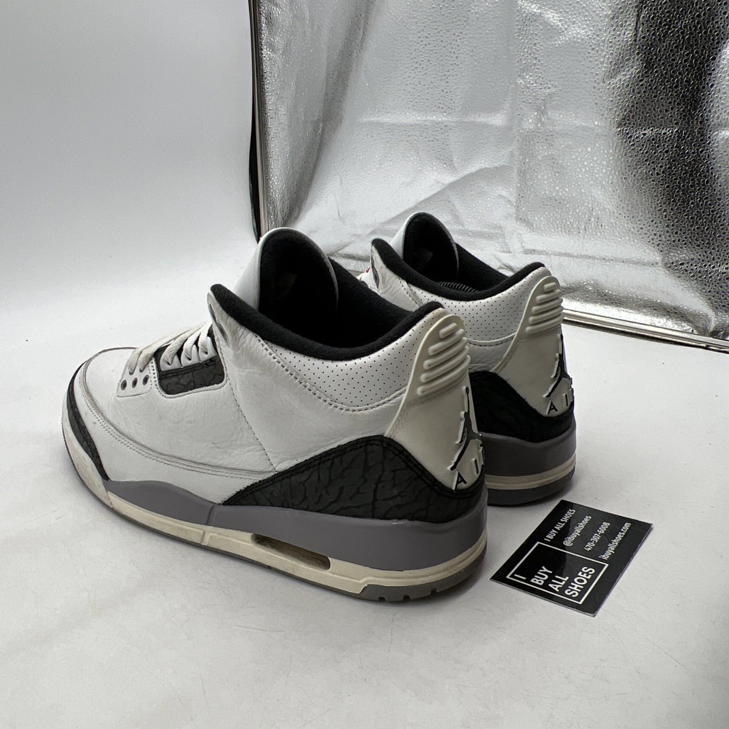 Size 11 - Air Jordan 3 Retro Cement Grey (CT8532-106)