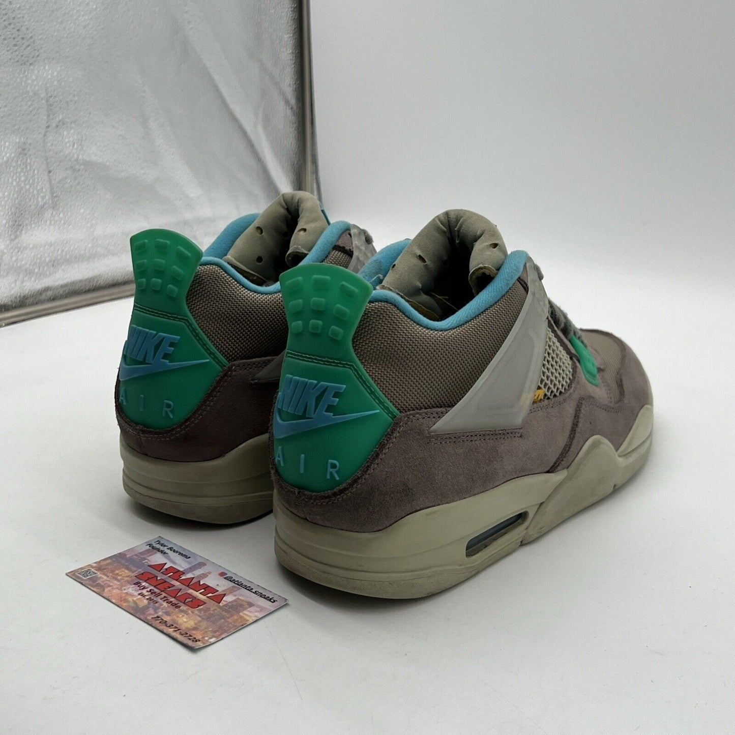 Size 10.5 - Union LA x Air Jordan 4 Retro Taupe Haze Grey Suede (DJ5718-242)