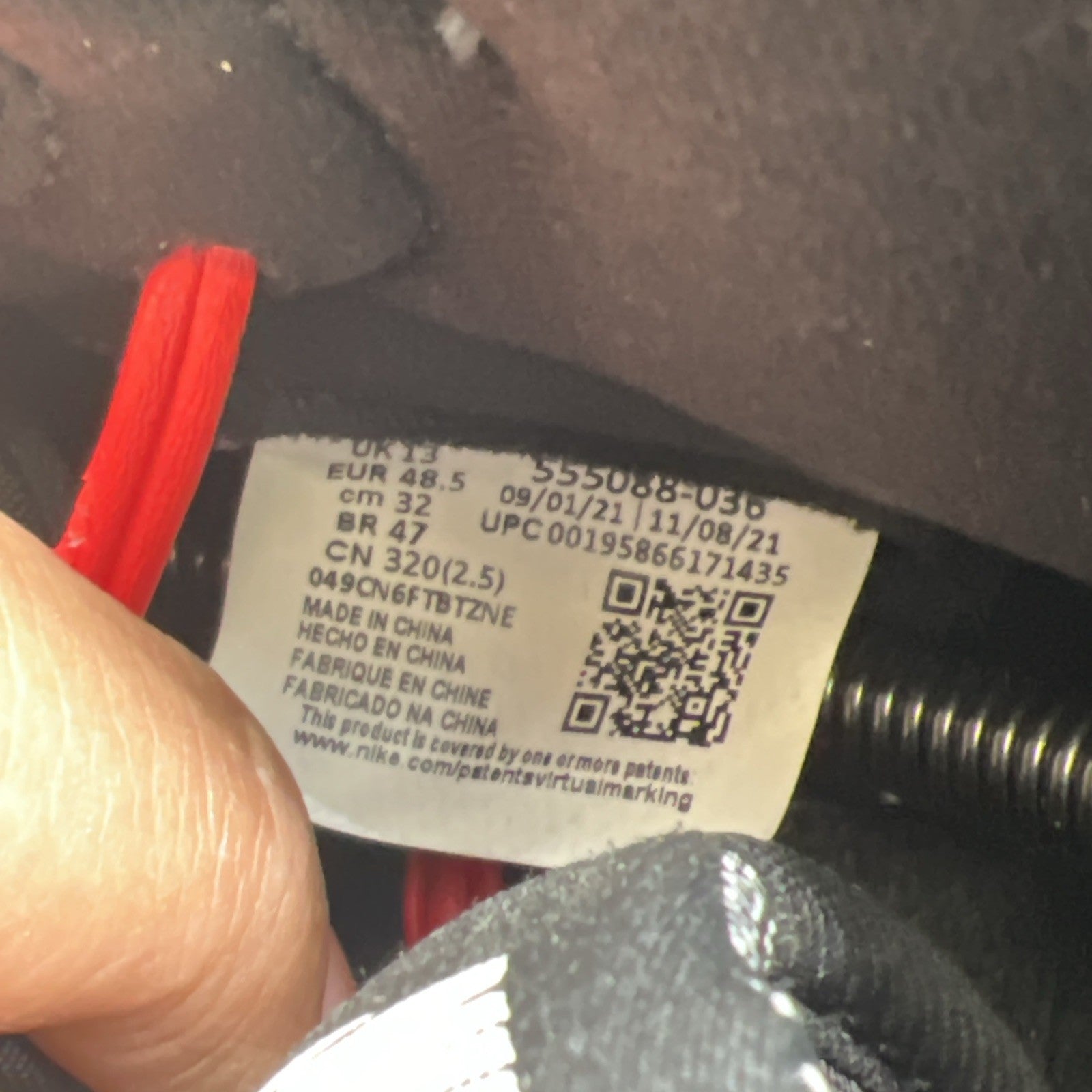 Size 14 - Air Jordan 1 OG High Rebellionaire (555088-036)