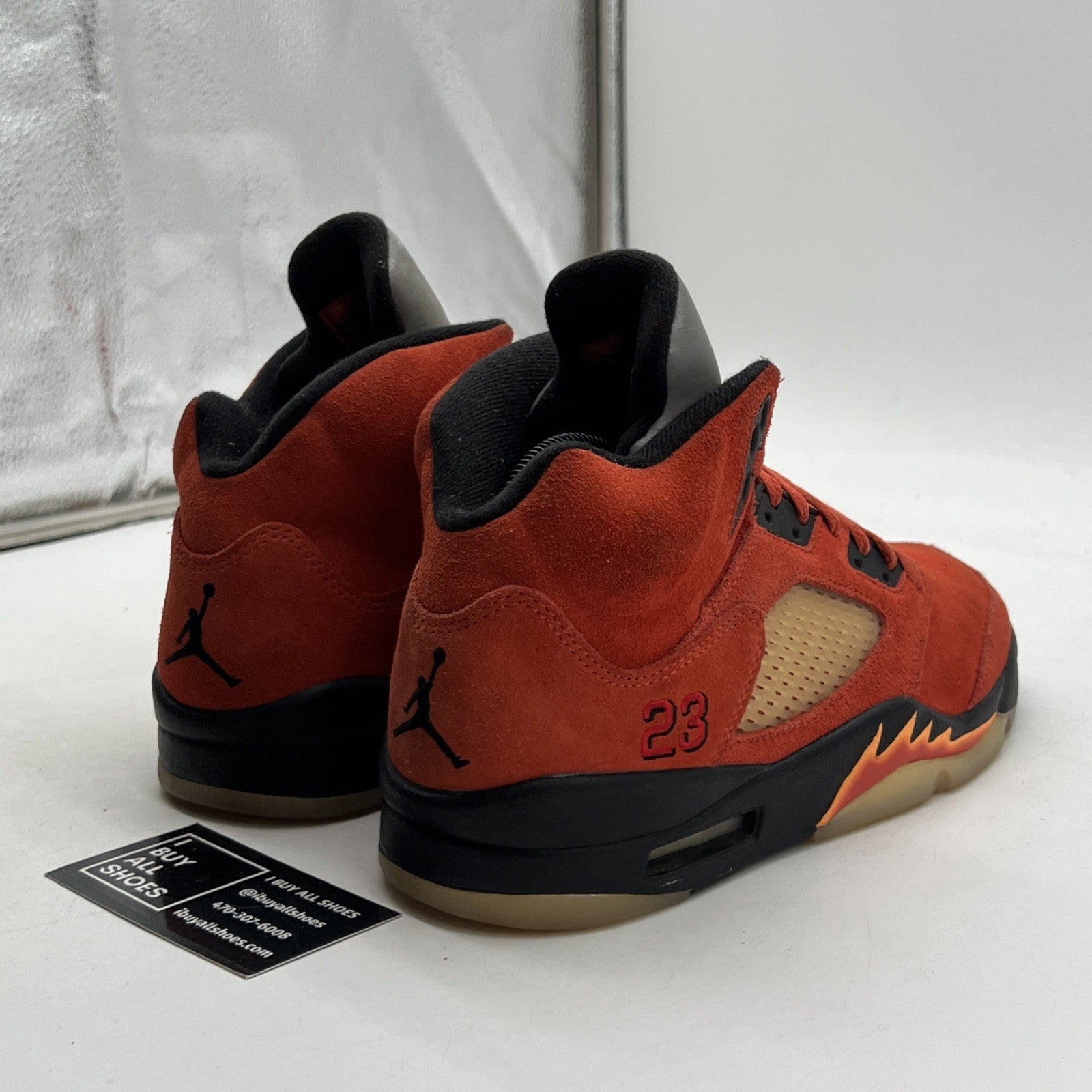 Size 9.5 - Air Jordan 5 Retro Dunk on Mars W (DD9336-800)