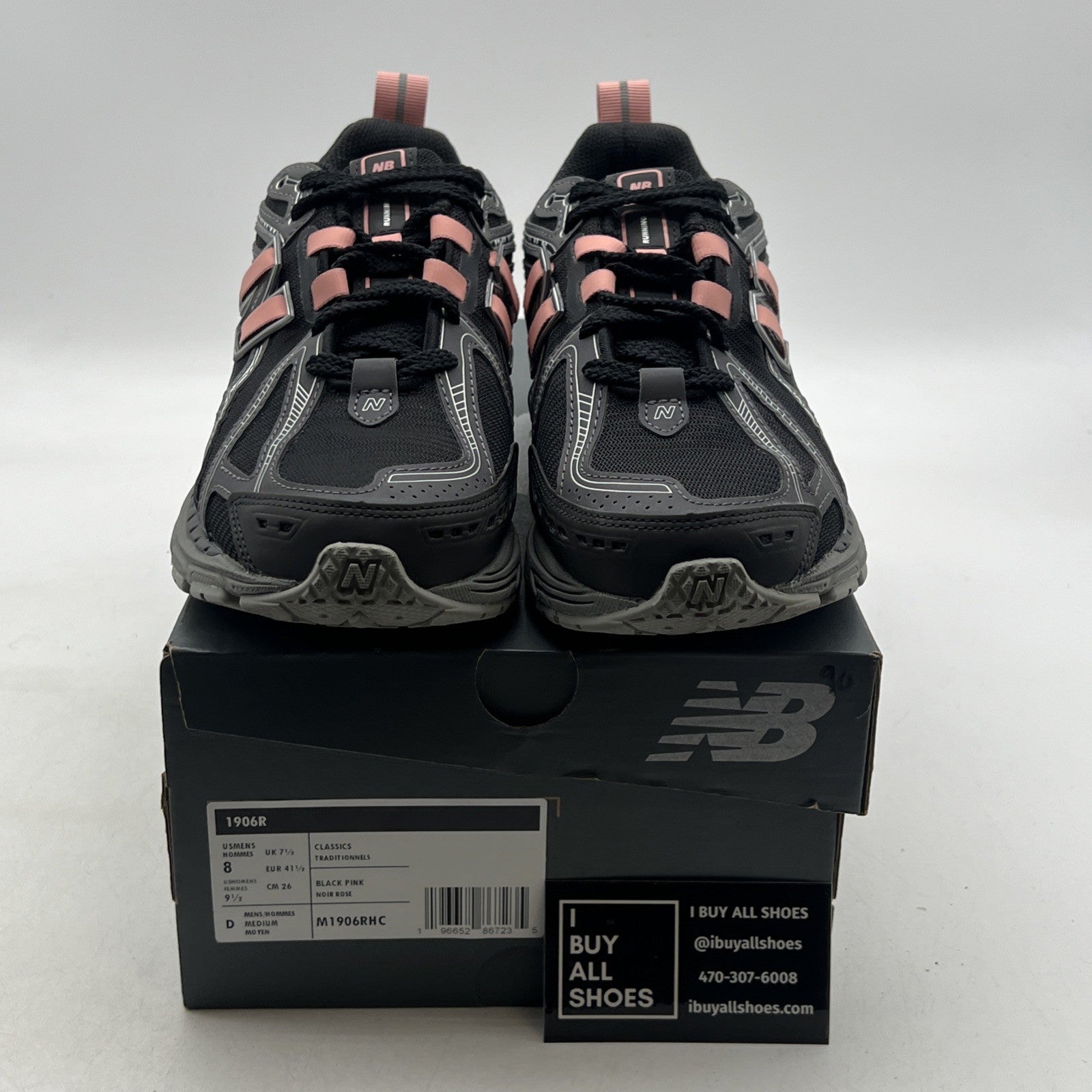 Size 8 - New Balance 1906R Black Pink Moon (M1906RHC)
