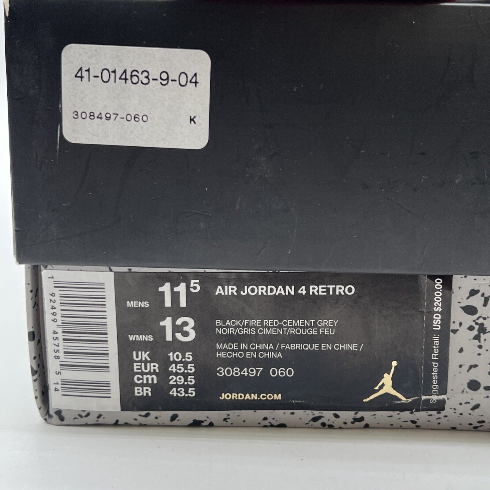 Size 11.5 - Air Jordan 4 Retro OG Mid Bred 2019 (308497-070)