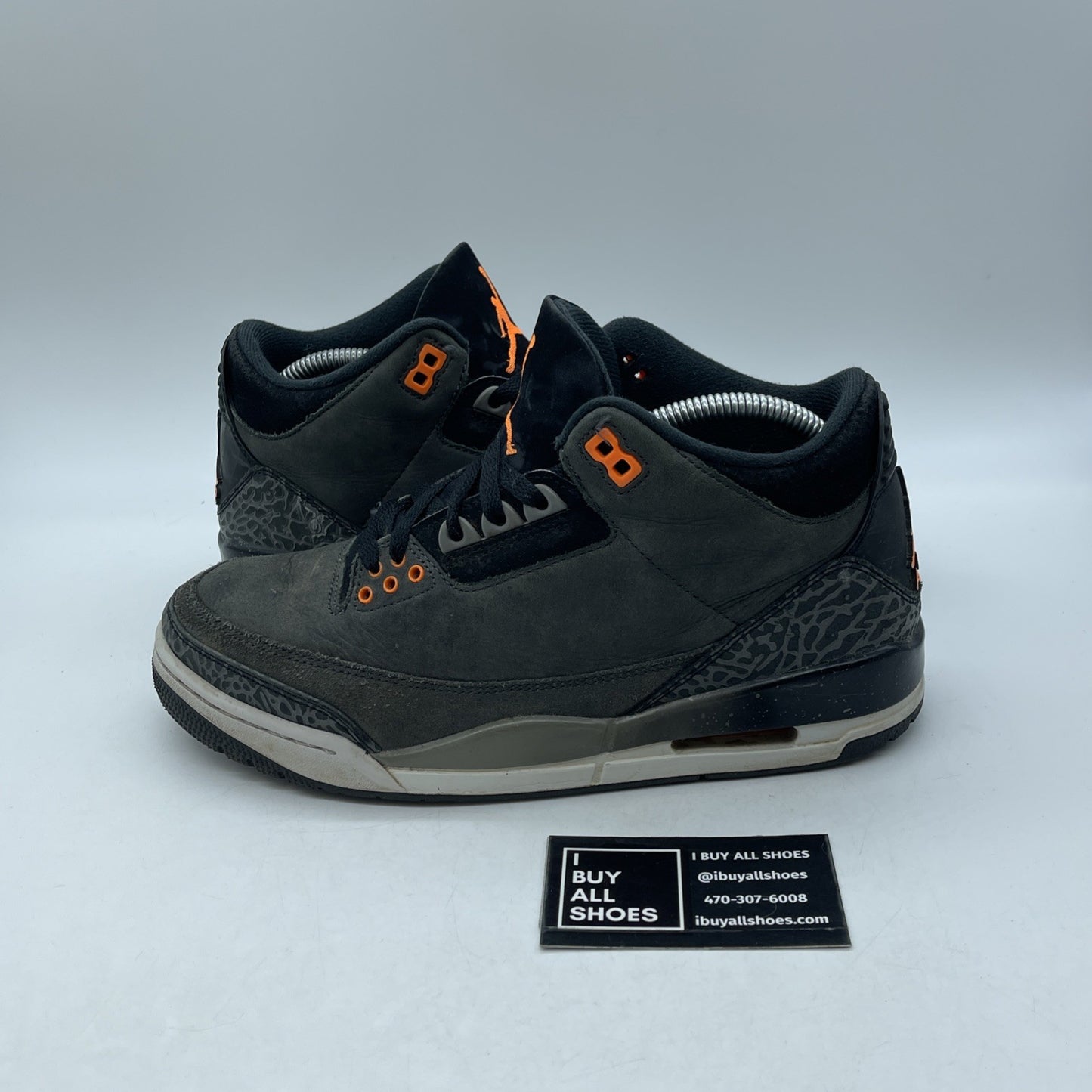 Size 8 - Jordan 3 Retro 2023 Mid Fear Grey Suede (CT8532-080)