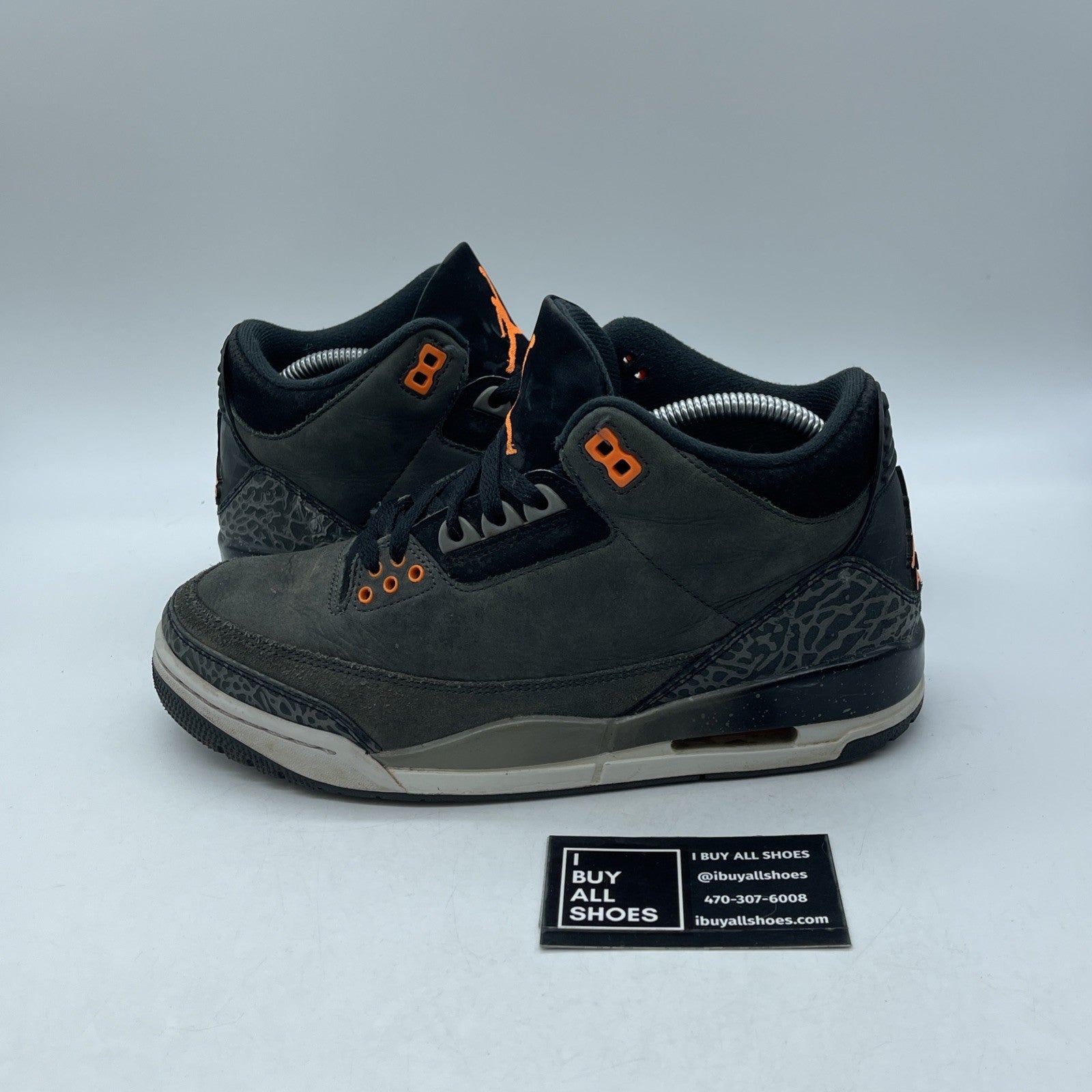 Size 8 - Jordan 3 Retro 2023 Mid Fear Grey Suede (CT8532-080)