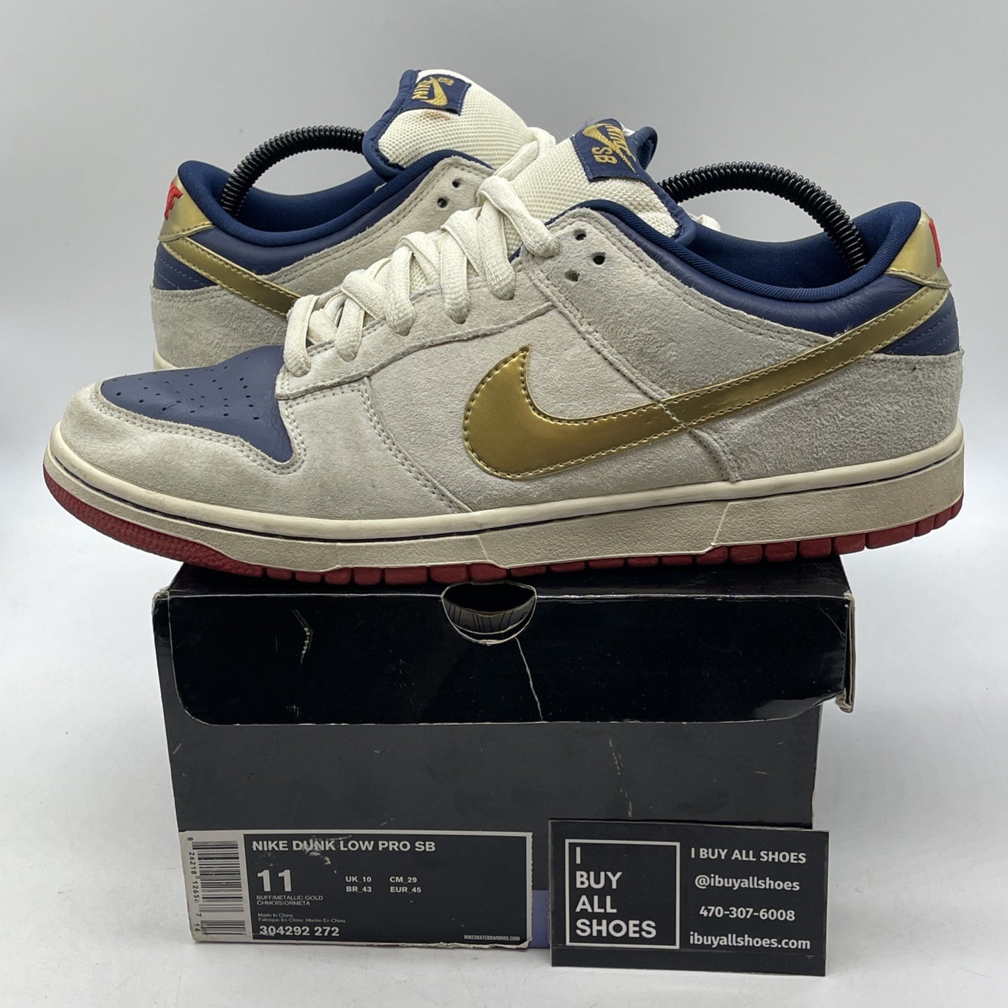 Size 11 - Nike Dunk Pro SB Low Old Spice (304292-272)