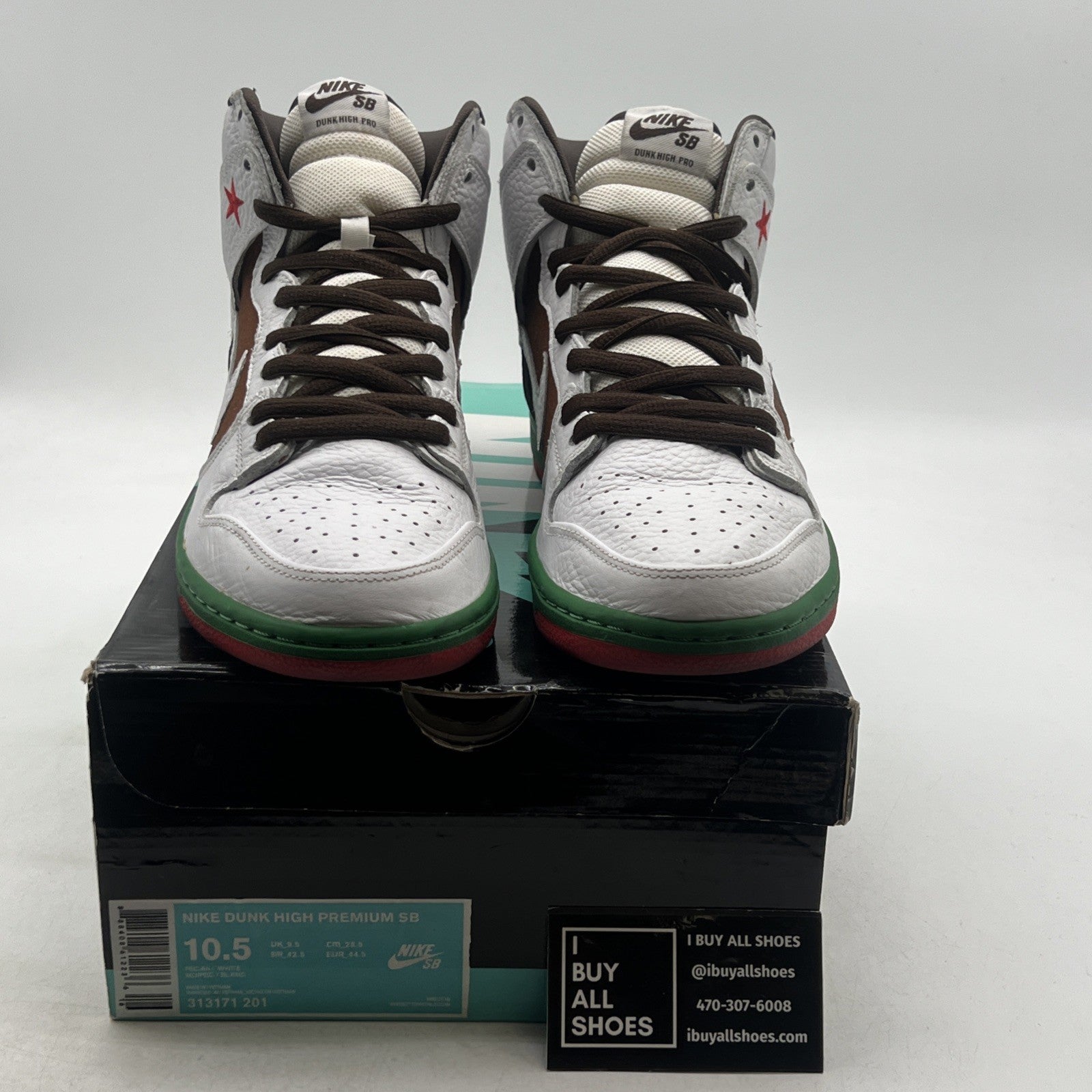 Size 10.5 - Nike Dunk SB High Cali (313171-201)