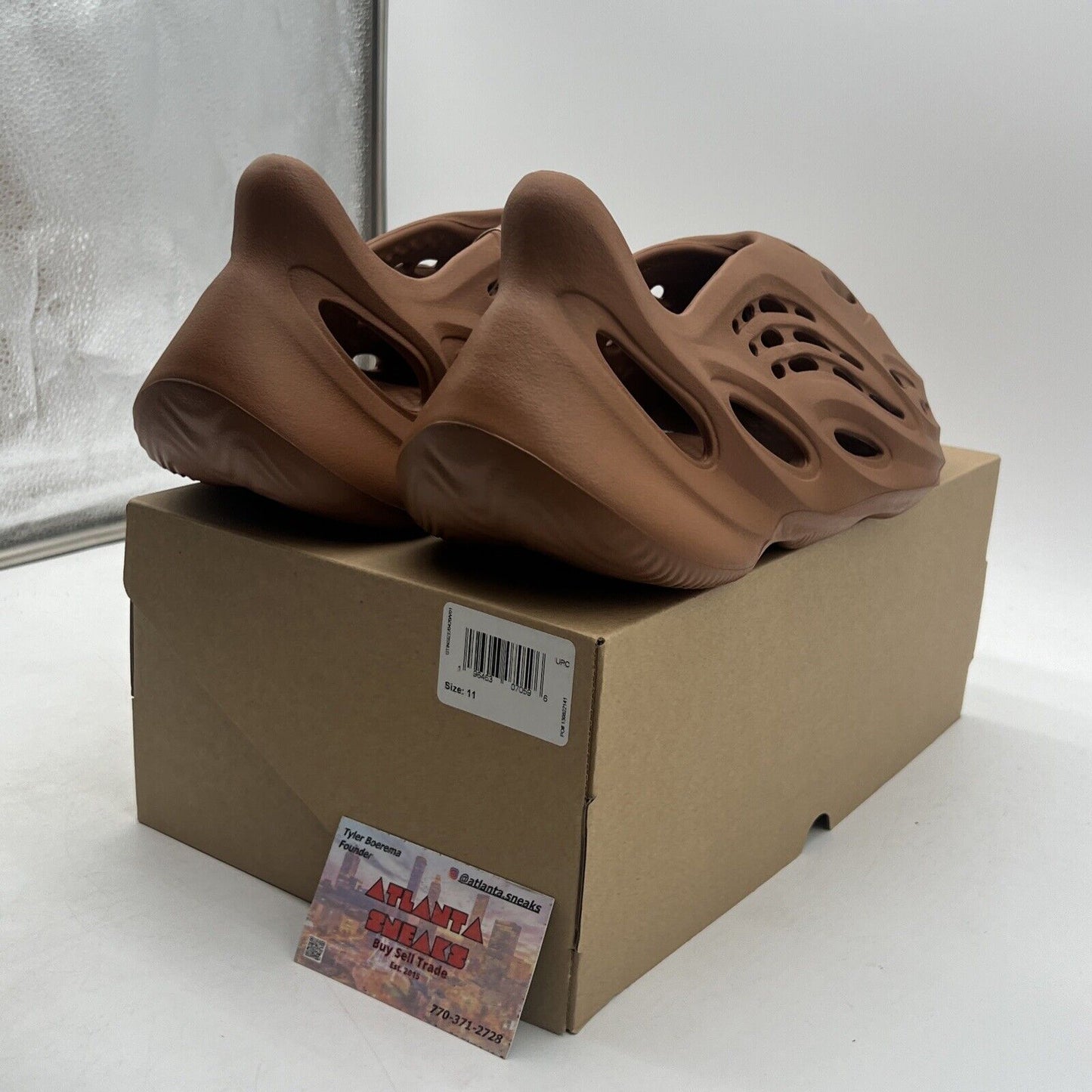 Size 11 - Adidas Yeezy Foam Runner 'Red Clay' - (HP5335)